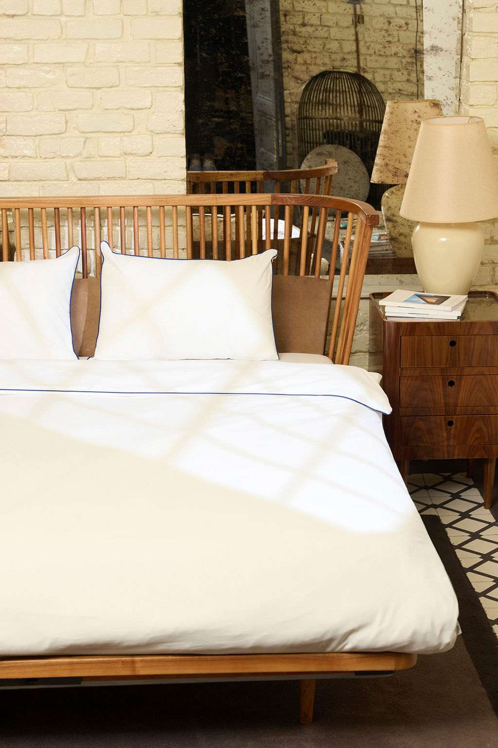 Trendyolmilla Home Cift Kisilik %100 Pamuk Lastiksiz Carsafl? Nevresim Tak?m? 200x220cm TPHSS25CKN00008  фото 9