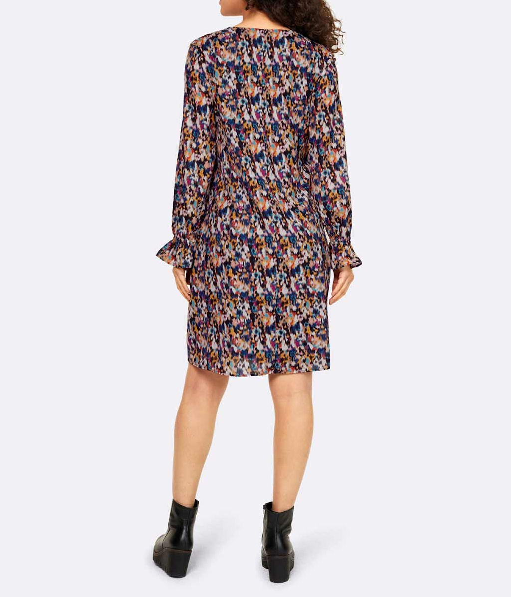 Платье, голубо-бежевое - Linea tesini фото 4