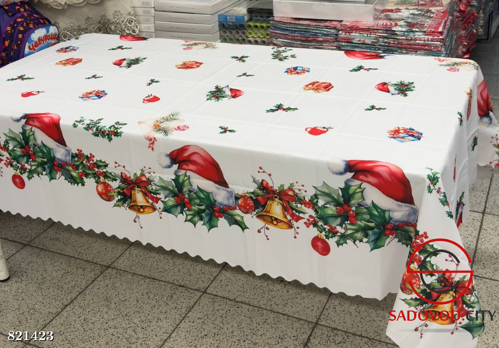 Скатерти новогодние с рисунком