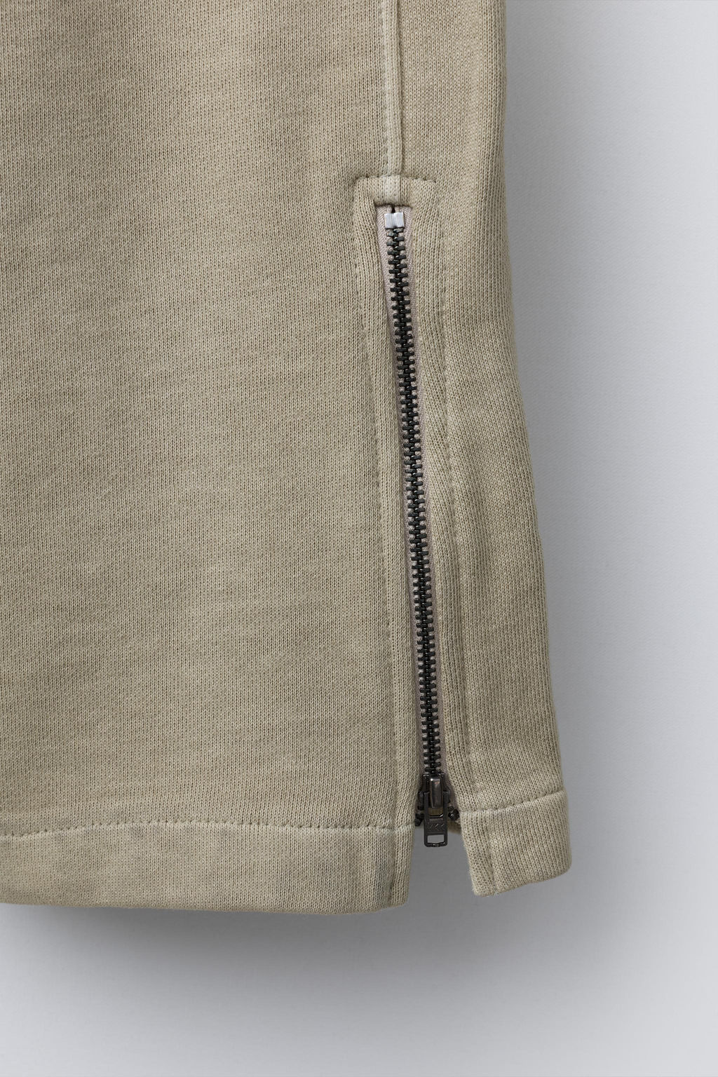 WIDE-LEG GARMENT-DYED PLUSH TROUSERS - Zara фото 4