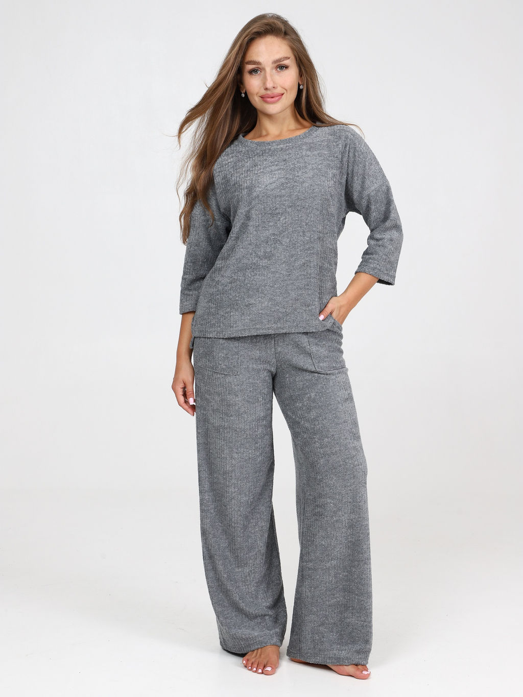 Костюм Серый М-958 - Лиза фото 16