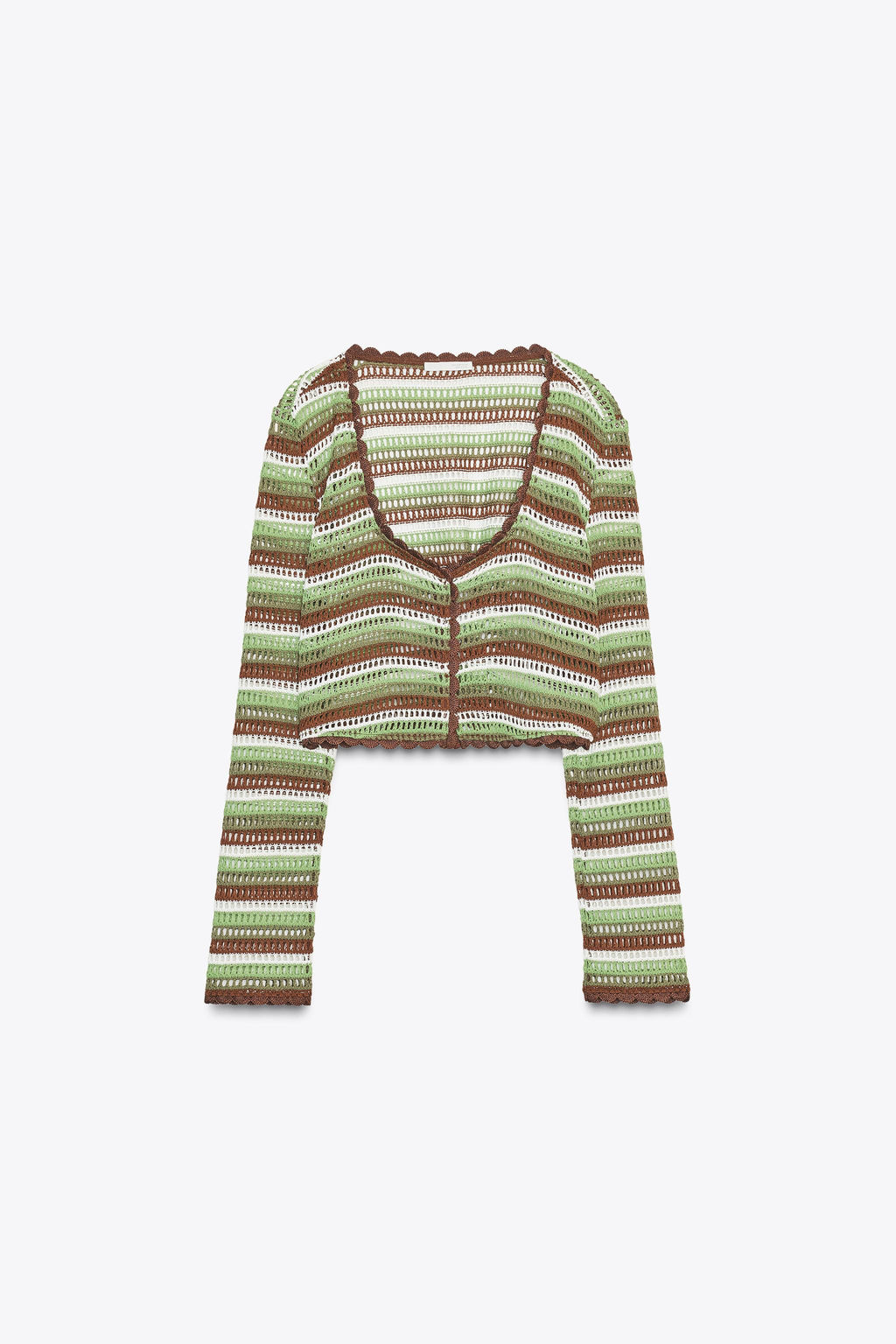 CROCHET JACKET - Zara фото 10