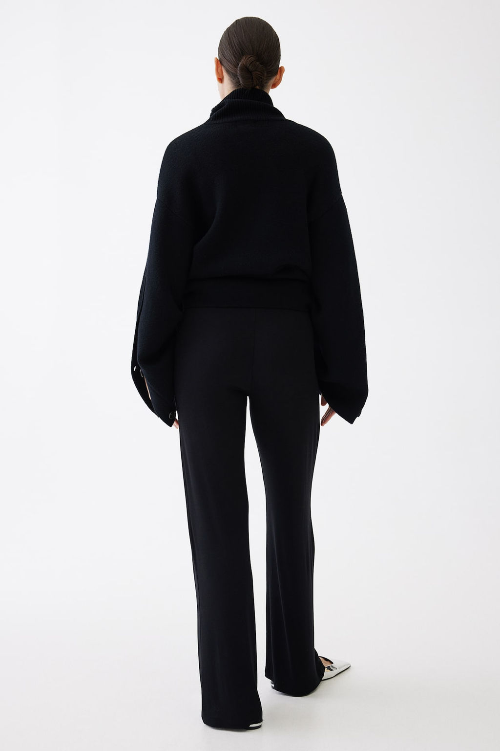 MAMA Pantalon en punto de canale Before & After - H&m фото 3