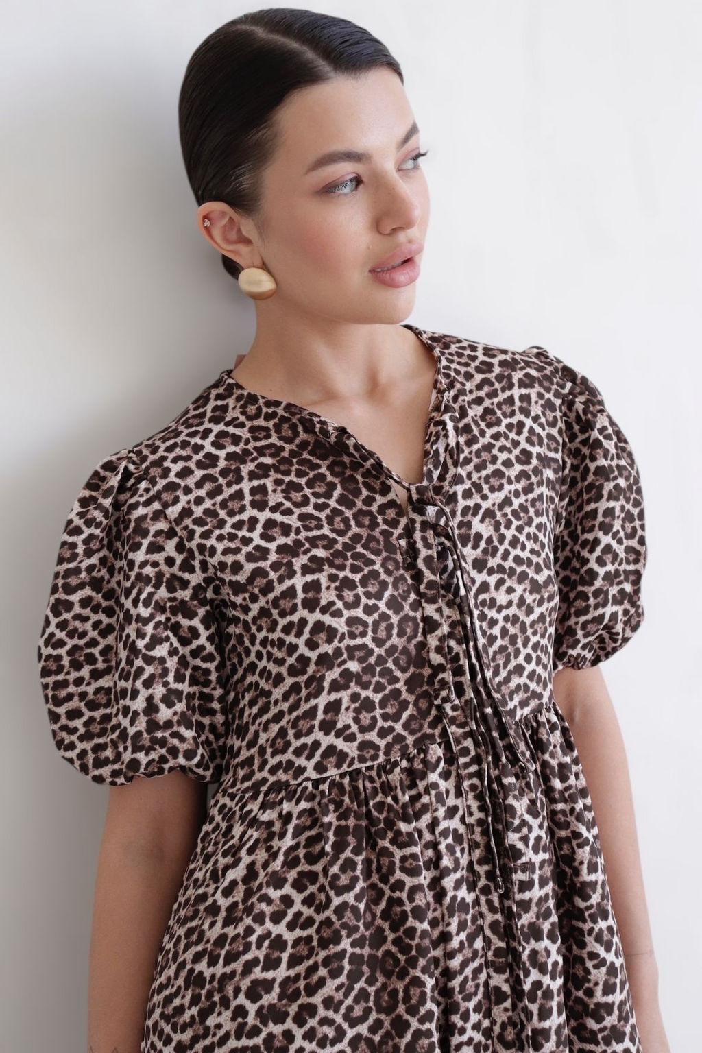 Martichelli Платье с анималистичным принтом  фото 12