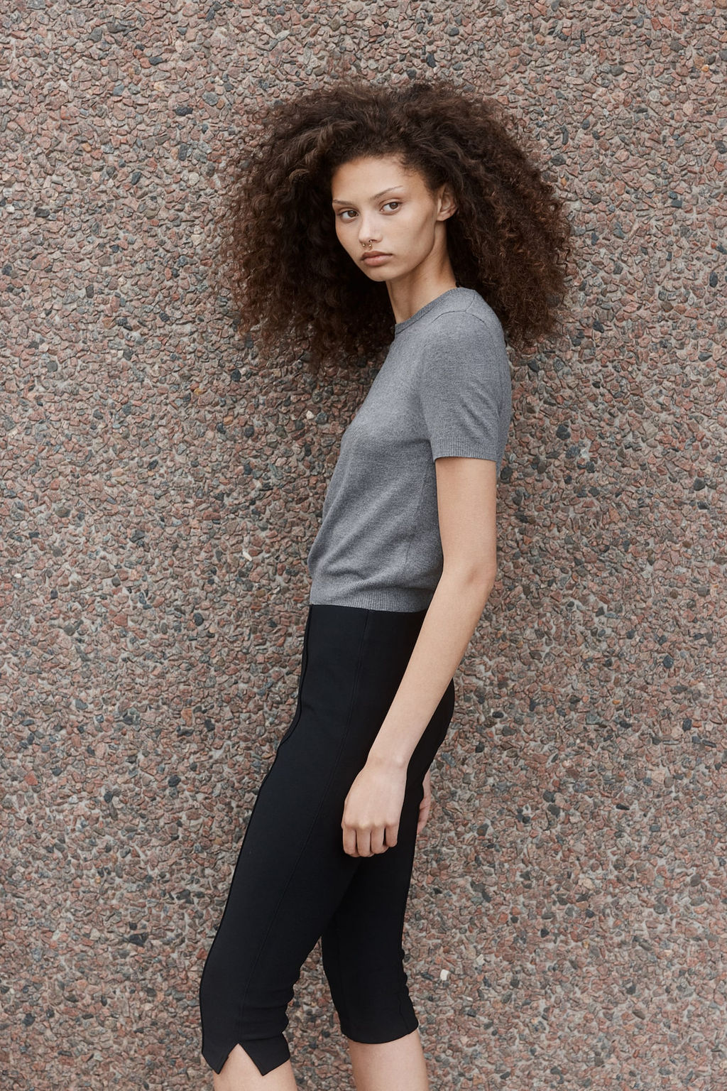 Camiseta de punto fino - H&m фото 3