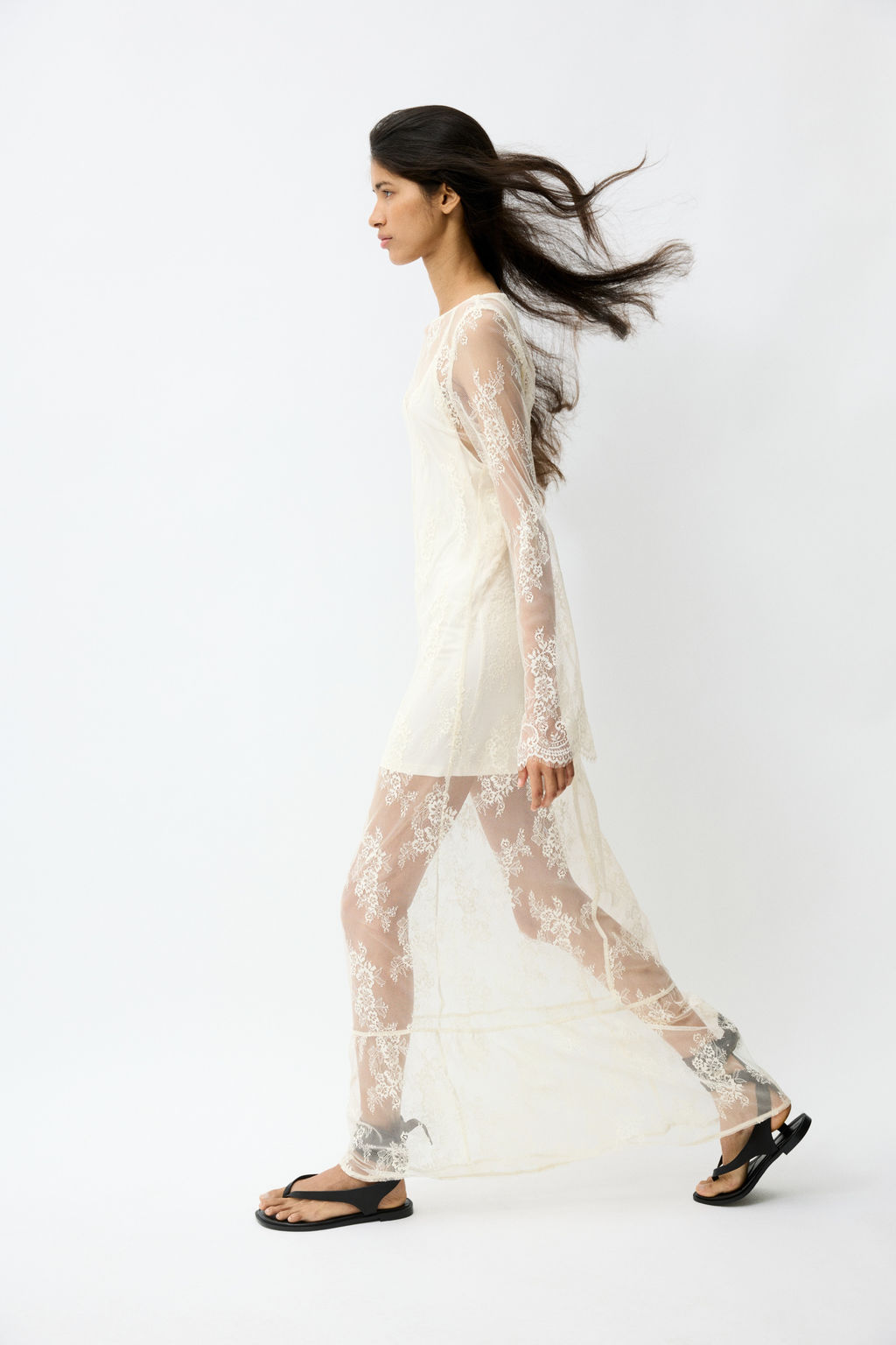 Maxivestido de encaje - H&m фото 6