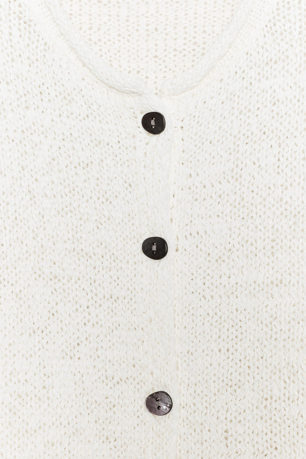 CHAQUETA PUNTO GRUESO / Crudo - Zara фото 5