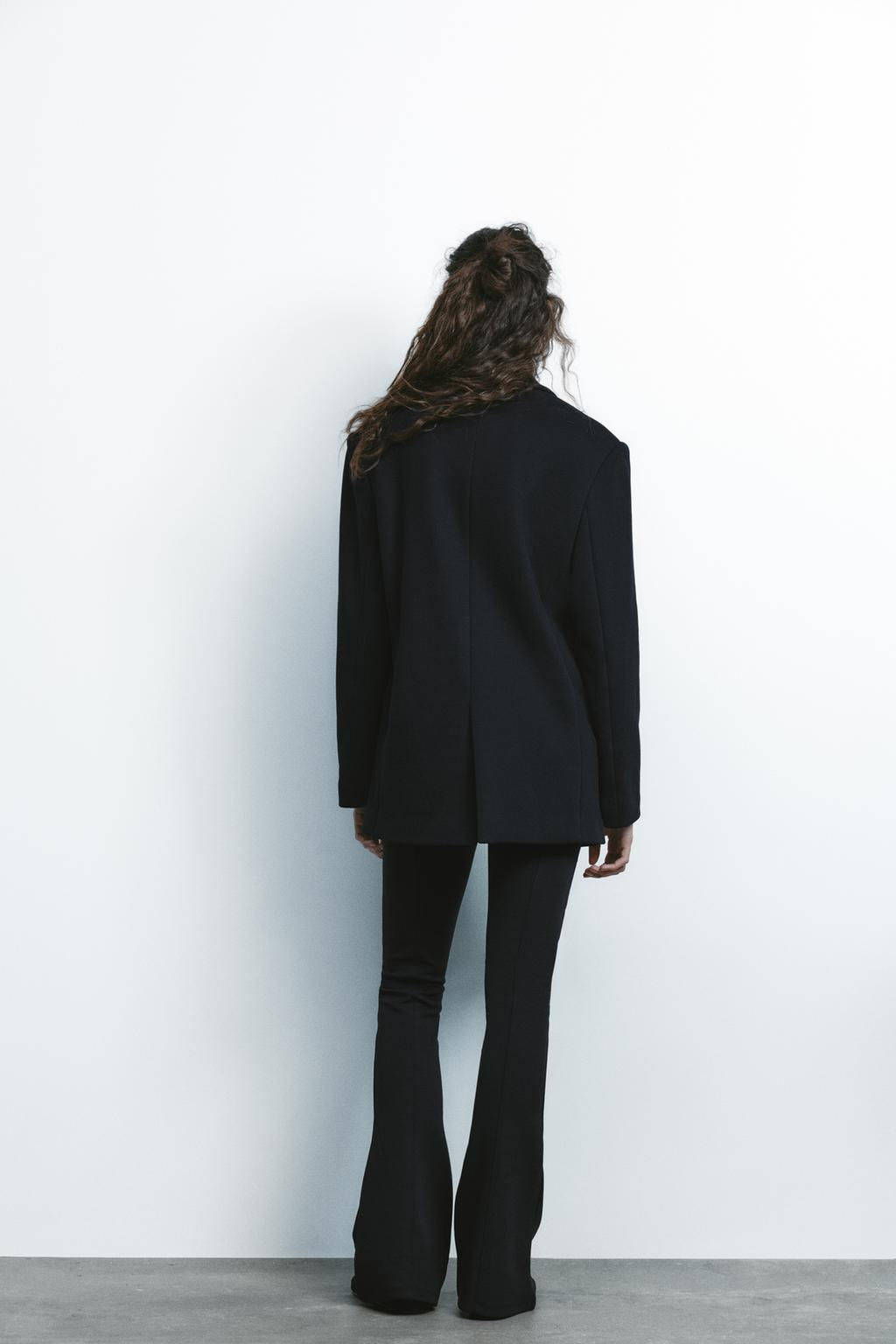OVERSIZE FLEECE BLAZER - Zara фото 4