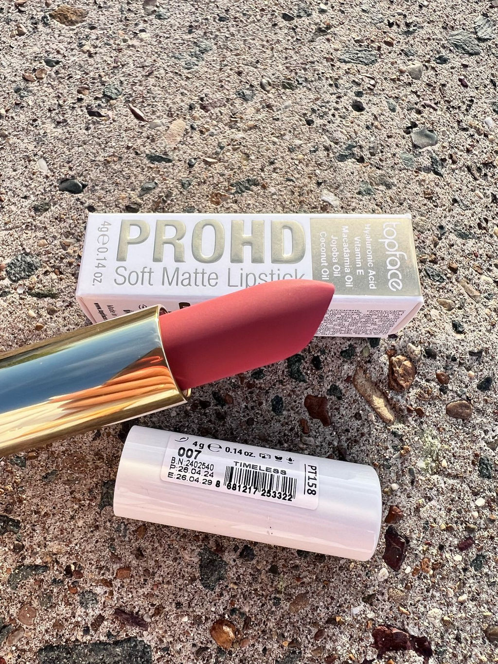 Topface Губная помада PRO HD Soft Matte Lipstick тон 007 PT158