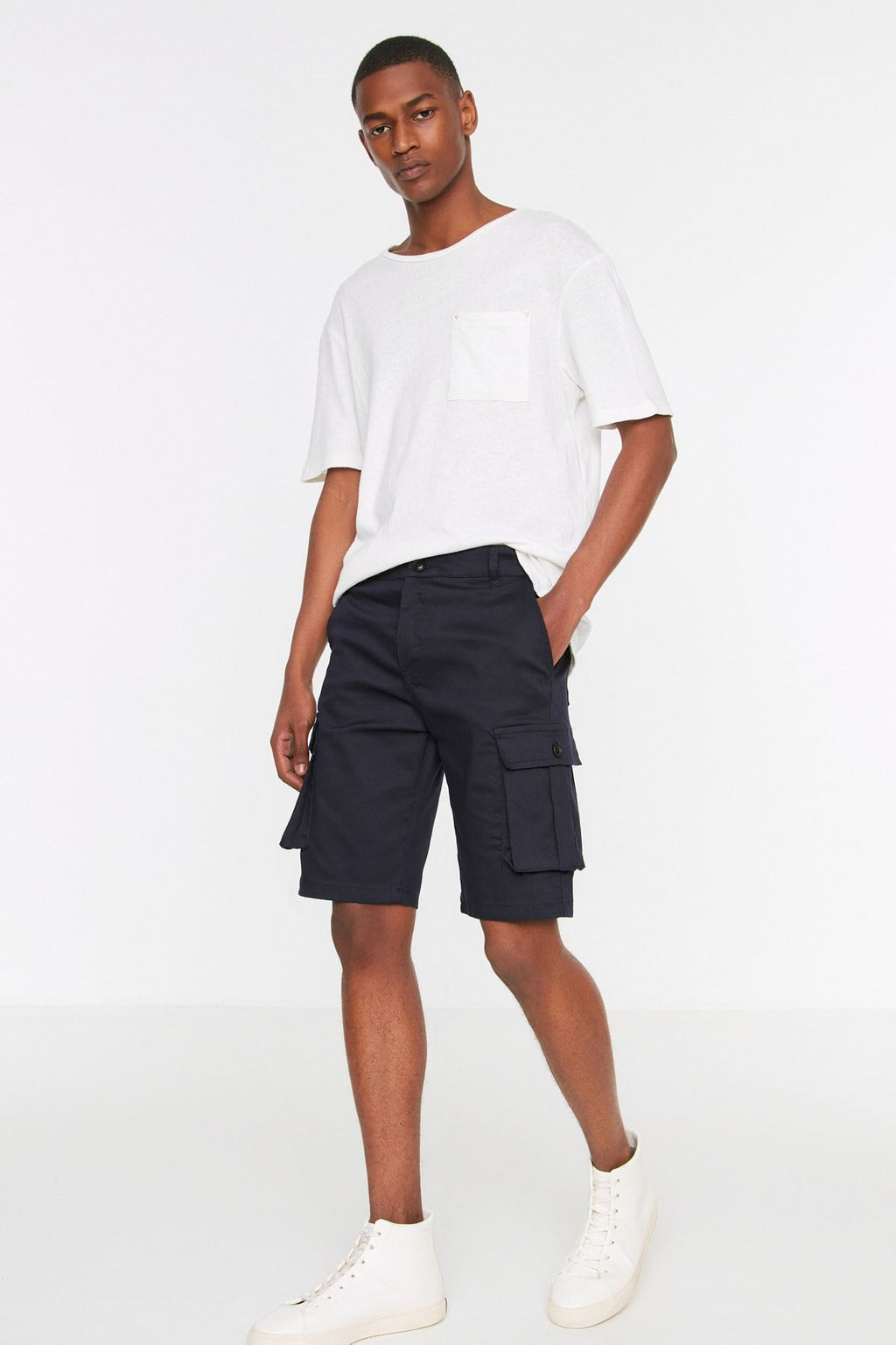 TRENDYOL MAN Haki Kargo Cepli Sort & Bermuda TMNSS20SR0177 - Trendyolmilla фото 16