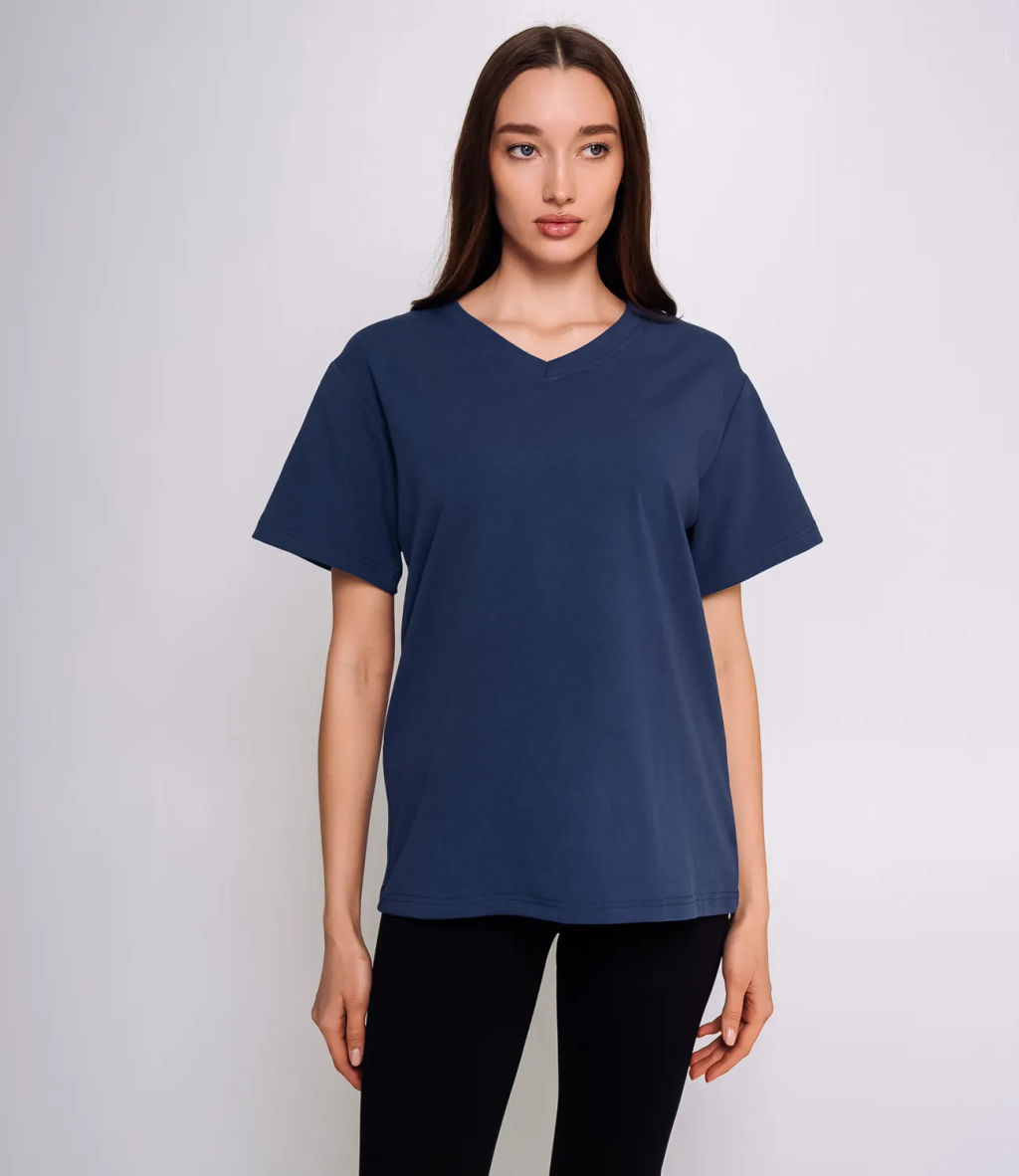 Футболка #ОКТ075004, синий