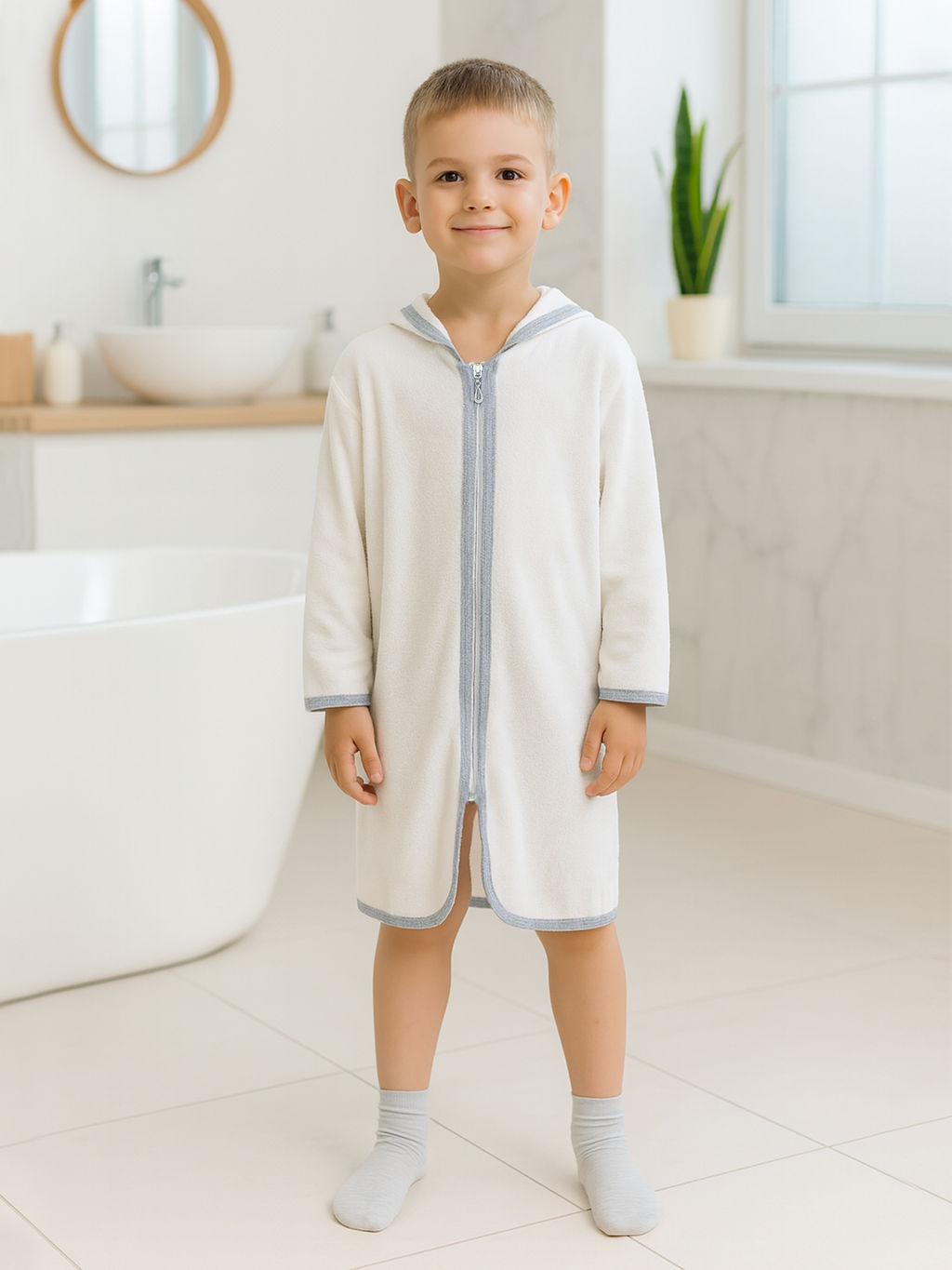 Халат детский желтый - Утенок фото 16