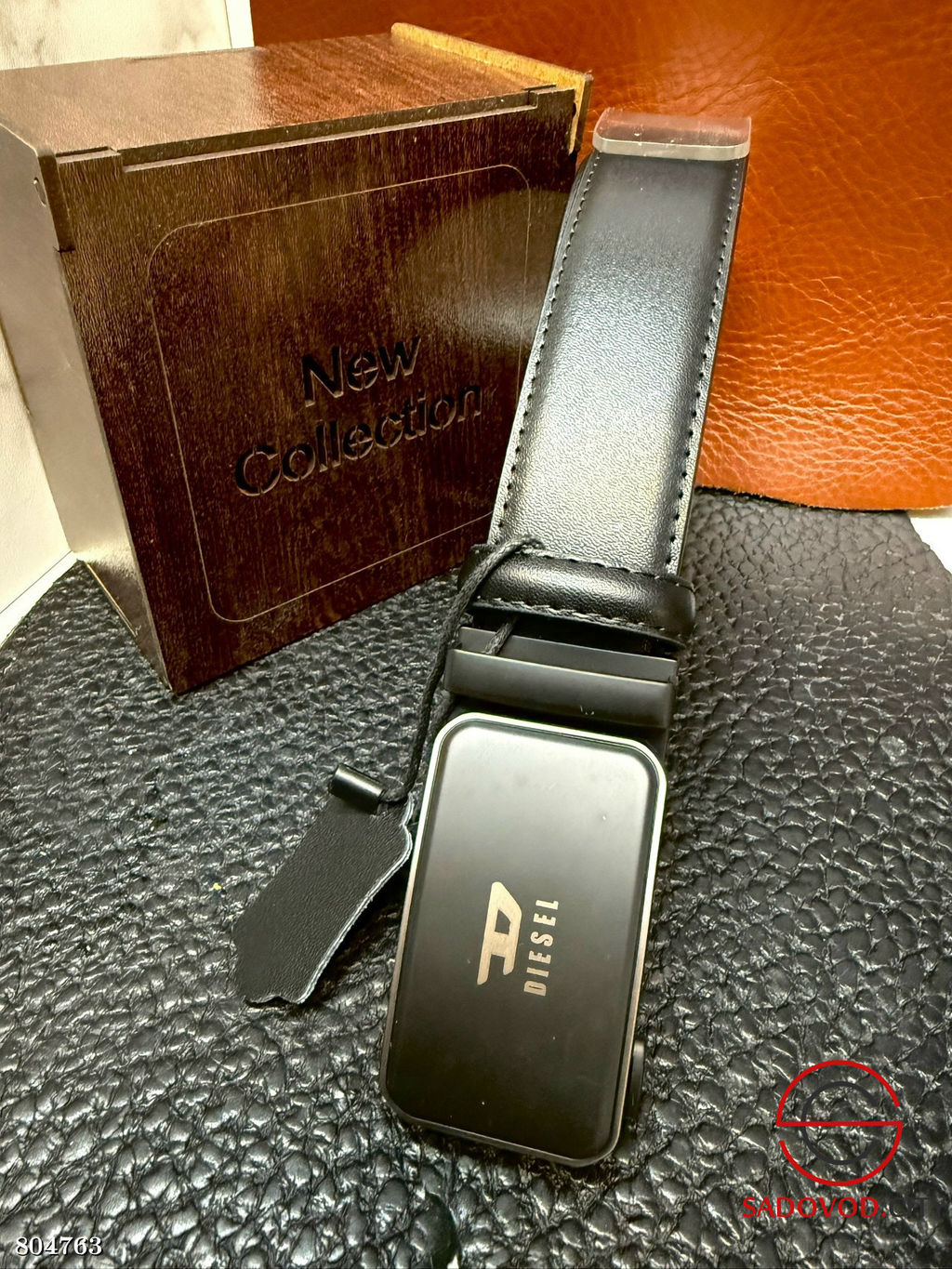 Ремень мужской с автоматической застежкой - Bruno фото 8