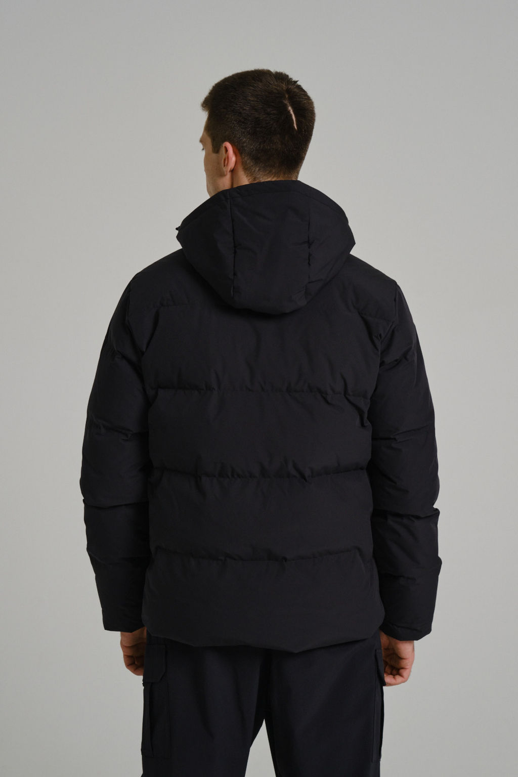 Пуховик короткий Черный TRN Down Jacket - Anta фото 6