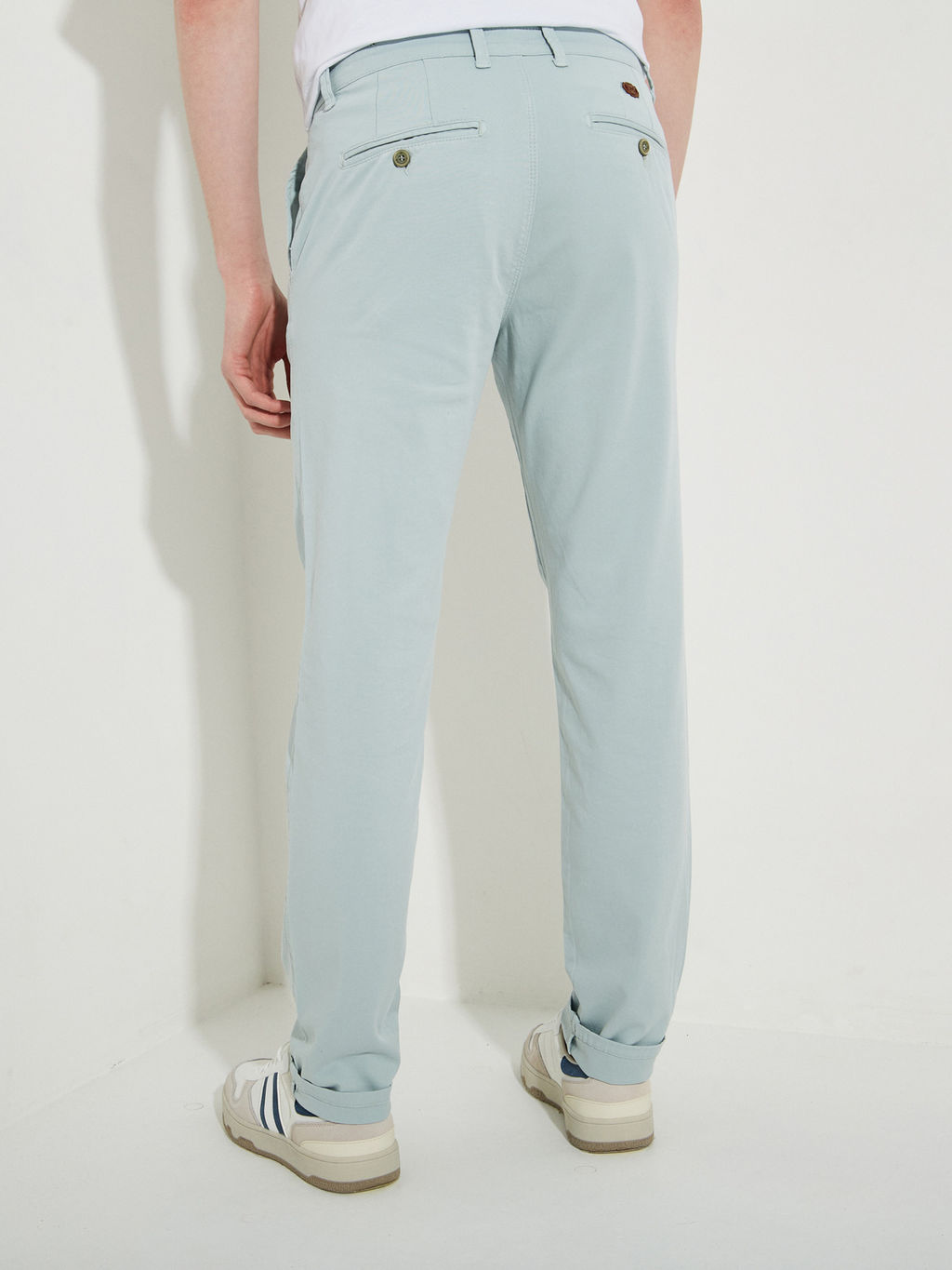 Мужские брюки зауженного кроя - Mossmore фото 35