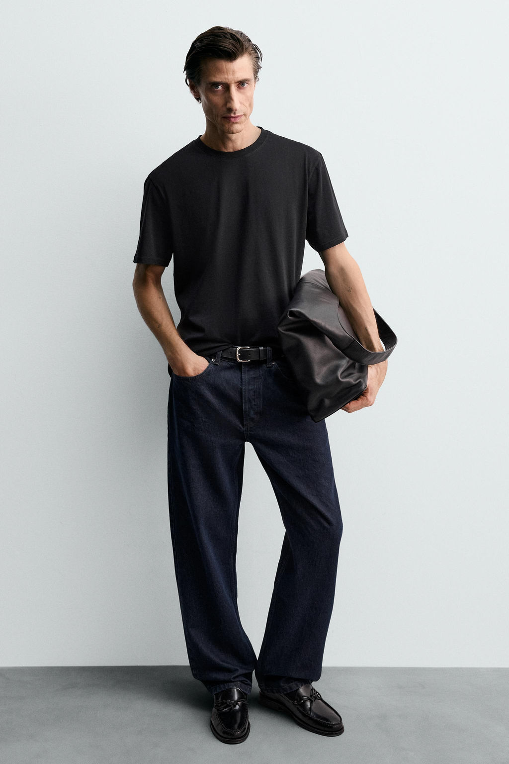 LEATHER BOW LOAFERS - Zara фото 2