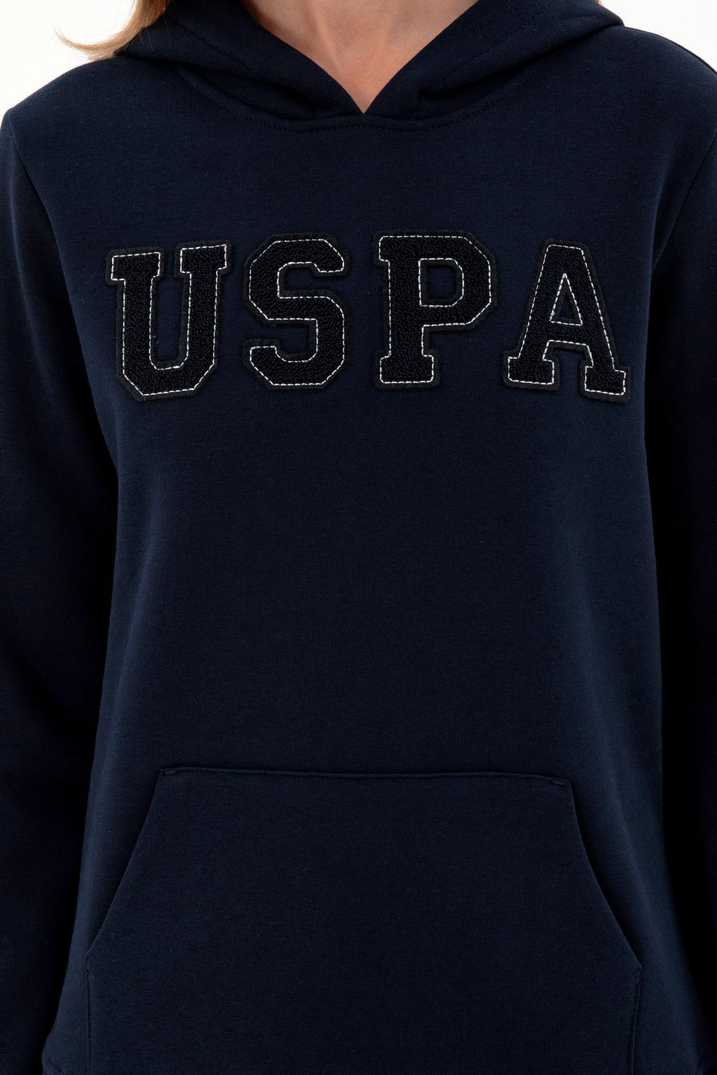 Женский темно-синий базовый свитшот Неожиданная скидка в корзине - U.s. polo assn фото 13