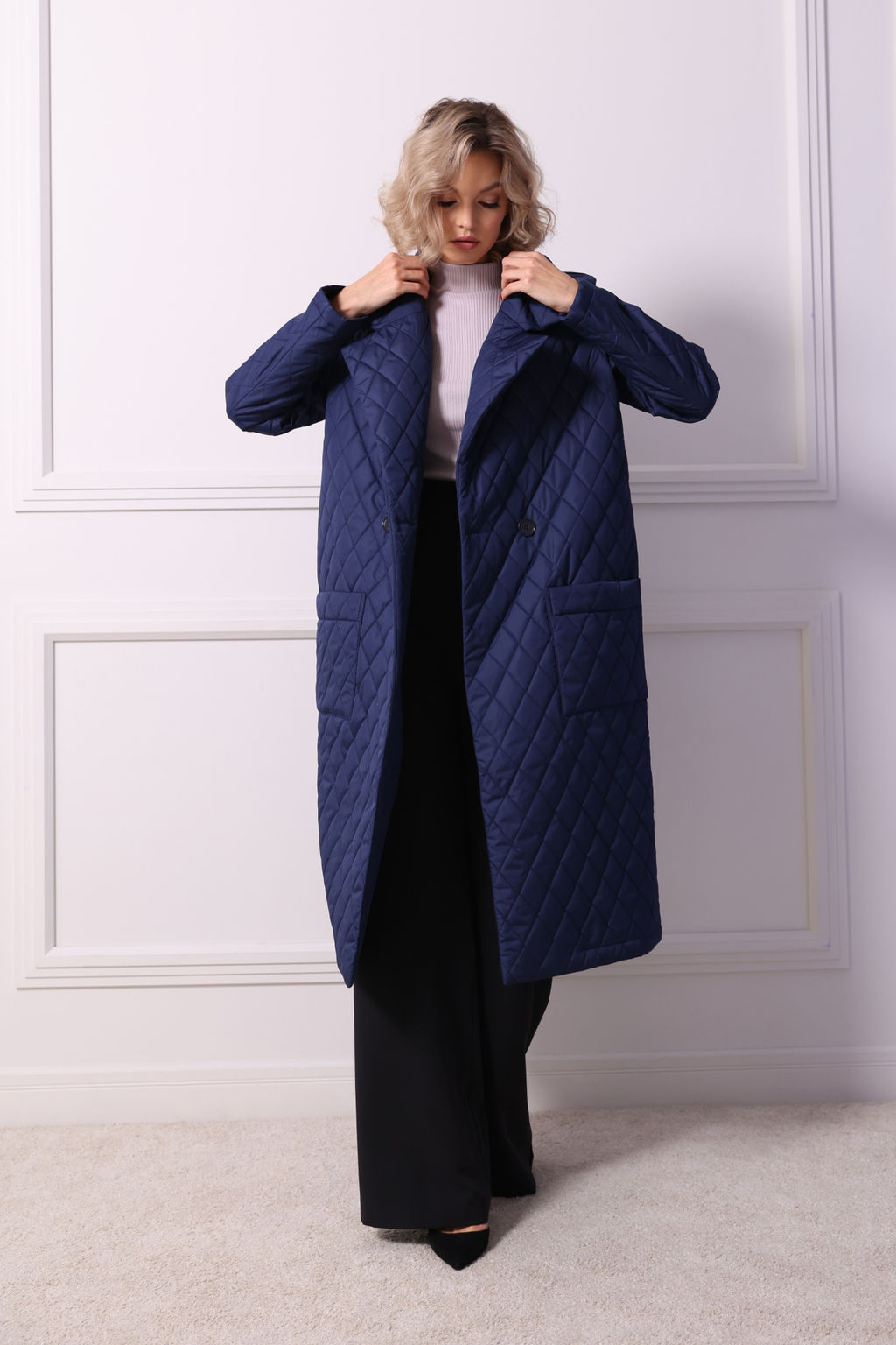 Пальто стёганое на синтепоне - Looklikecat фото 3