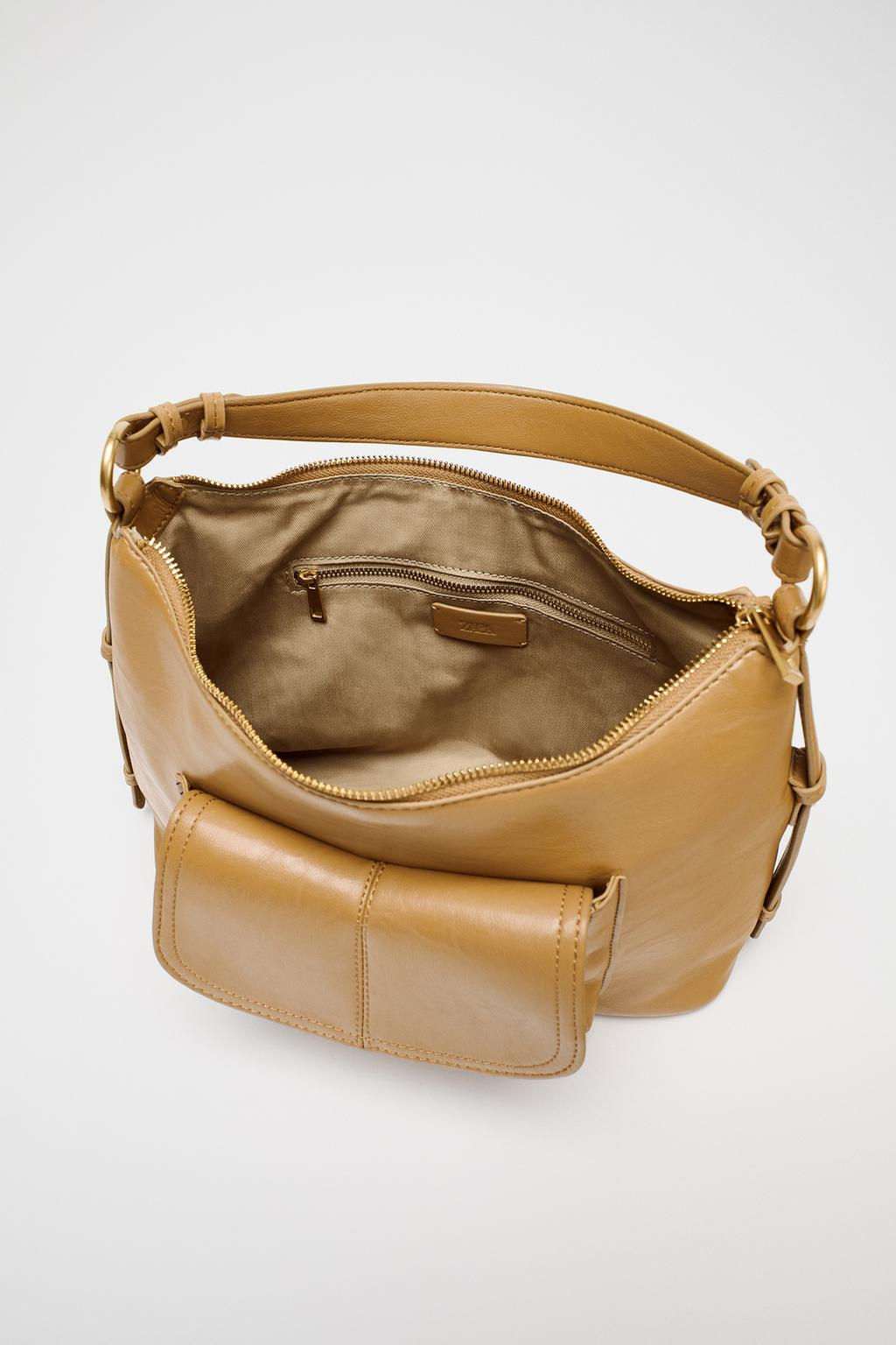 DOUBLE HANDLE POCKET BAG - Zara фото 6