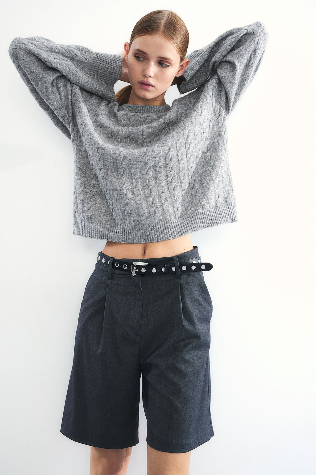 Jersey en punto trenzado - H&m фото 2