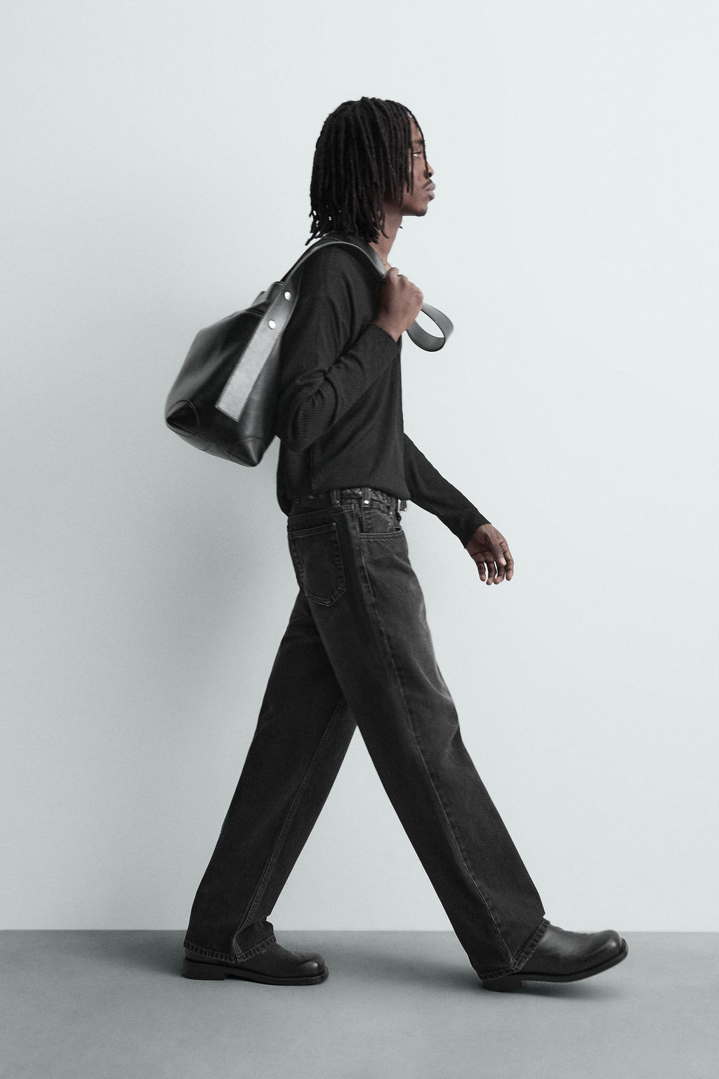 STRAIGHT-LEG JEANS WITH STUDS - Zara фото 6