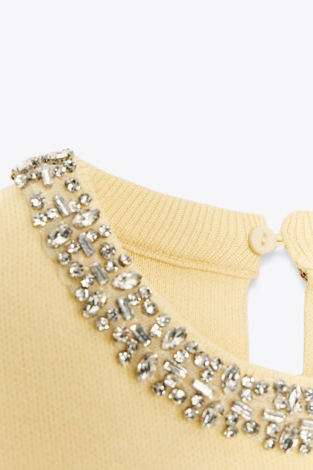 JEWEL KNIT TOP - Zara фото 7