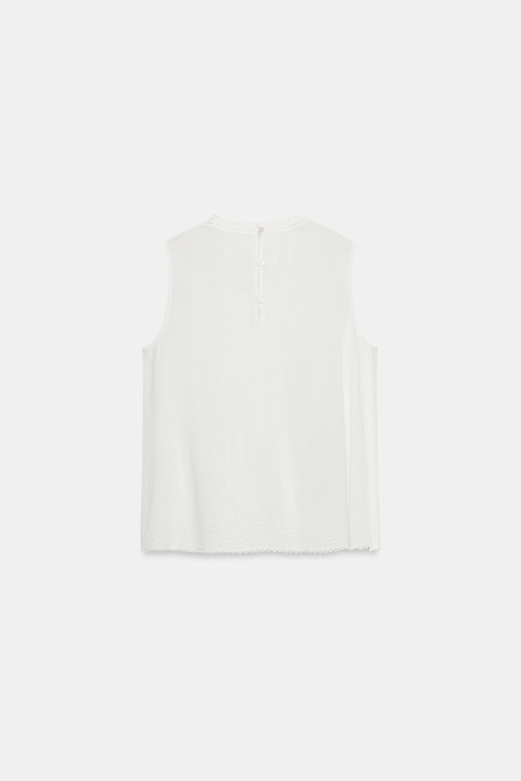 CAMISA ROM?NTICA ZW COLLECTION / Blanco