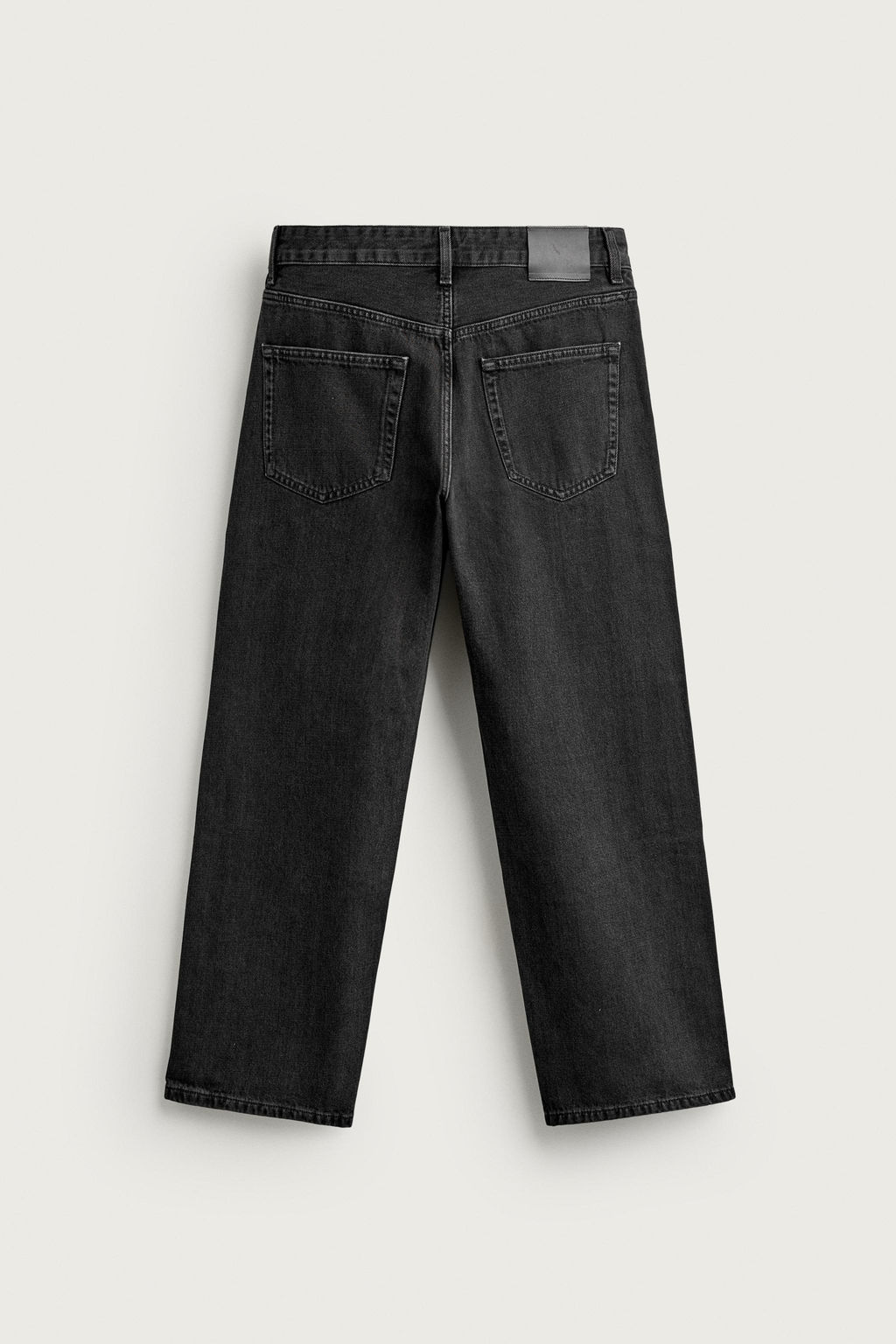 JEANS LOOSE CROPPED FIT / Carb?n - Zara фото 6