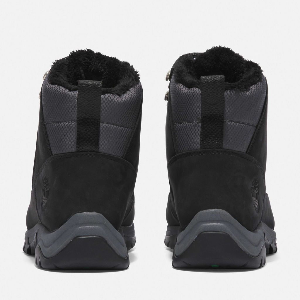 Ботинки Timberland Mt. Maddsen Boot Faux Shearling WP черные  фото 3
