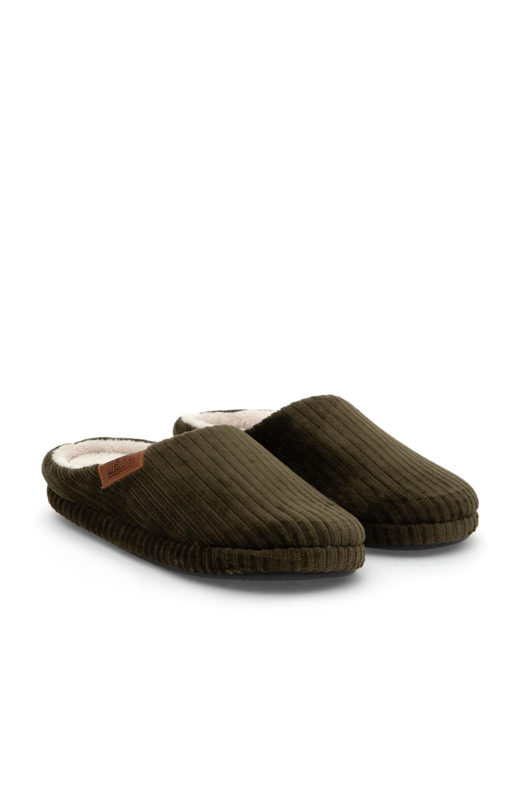 Erkek Koyu Ye_il Terlik