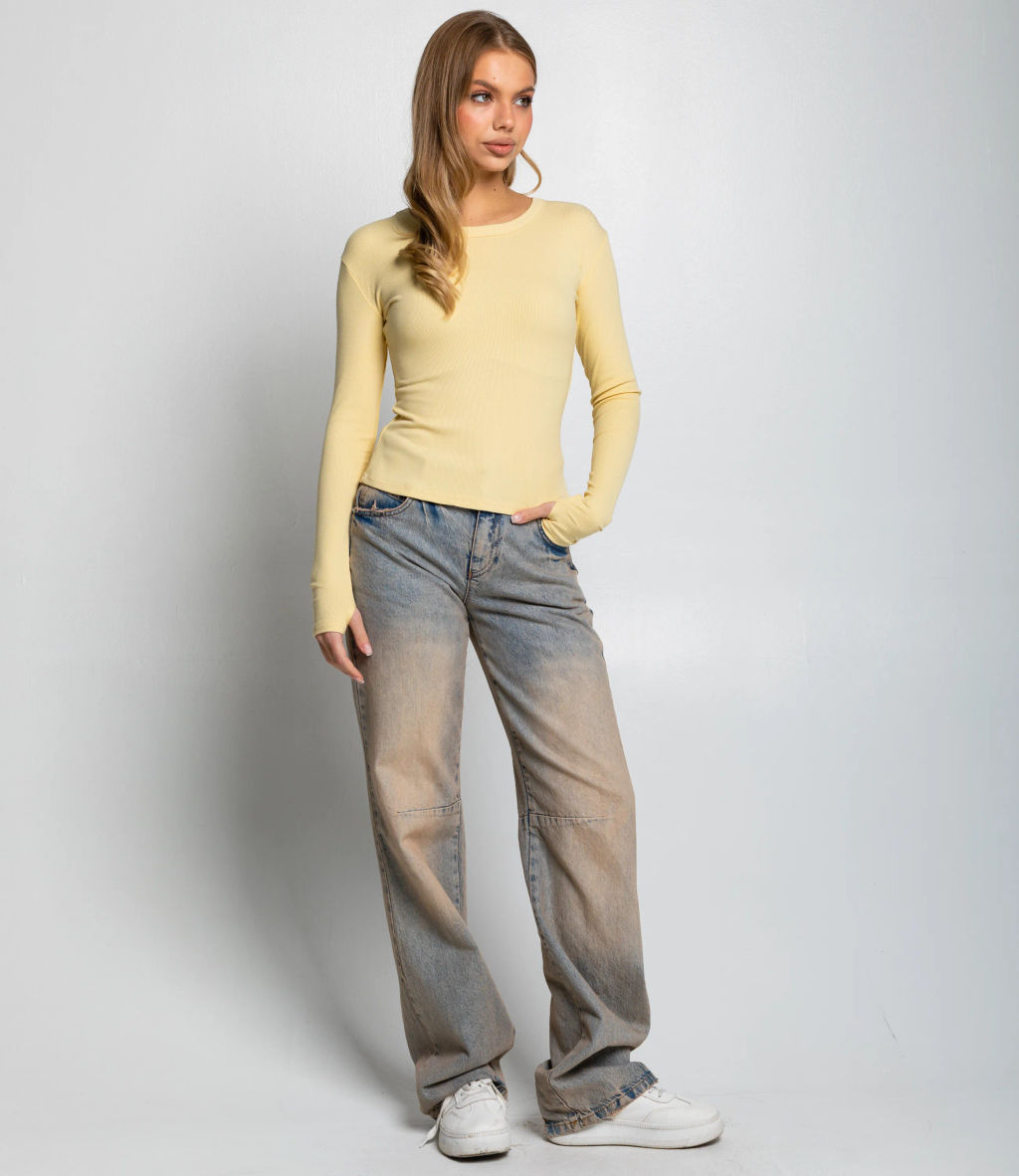 Лонгслив #КТ6889 (1), песочный - Dommod фото 4