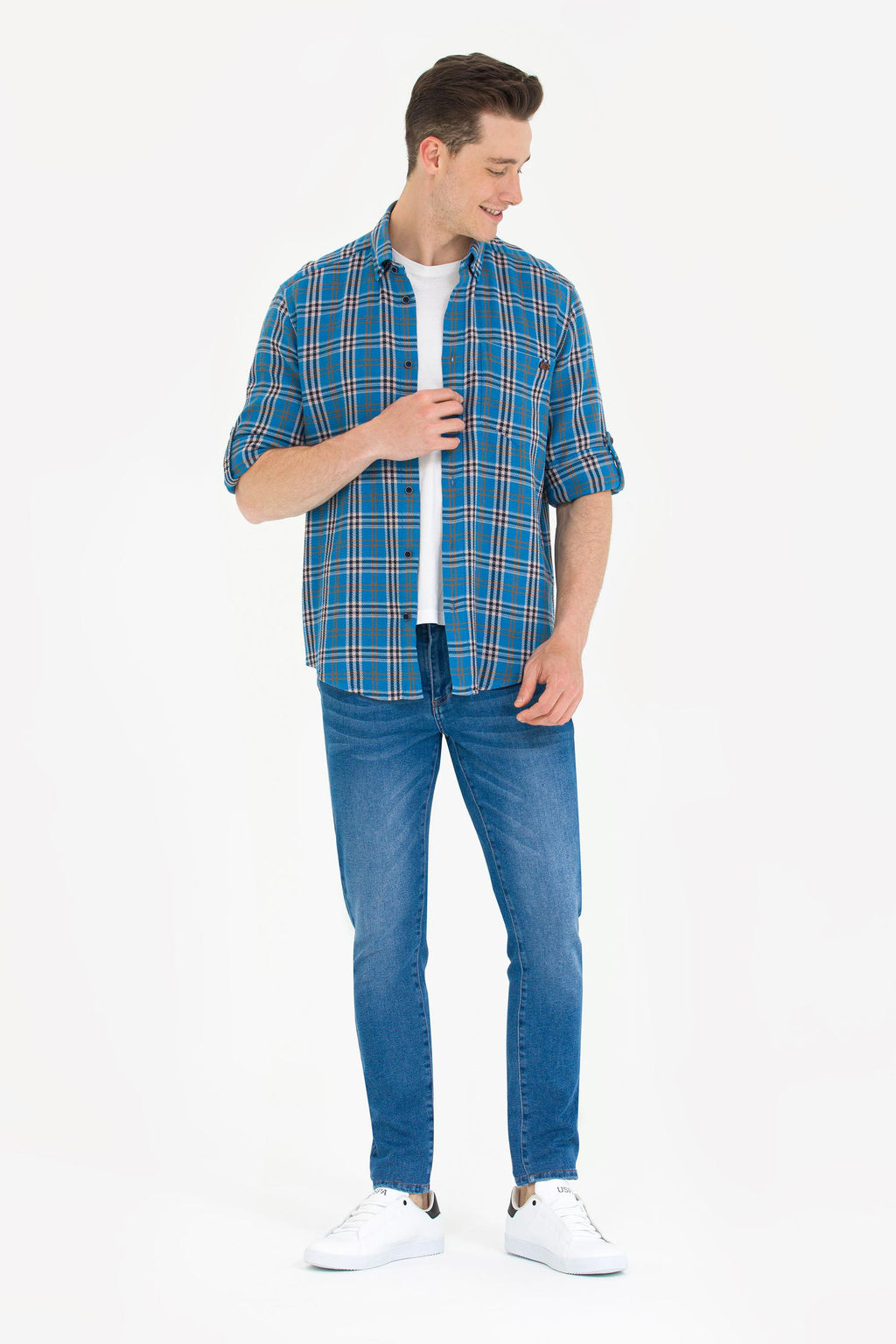 U. S. Polo Assn Мужская рубашка Lumberjack Saks - U.s. polo assn фото 18