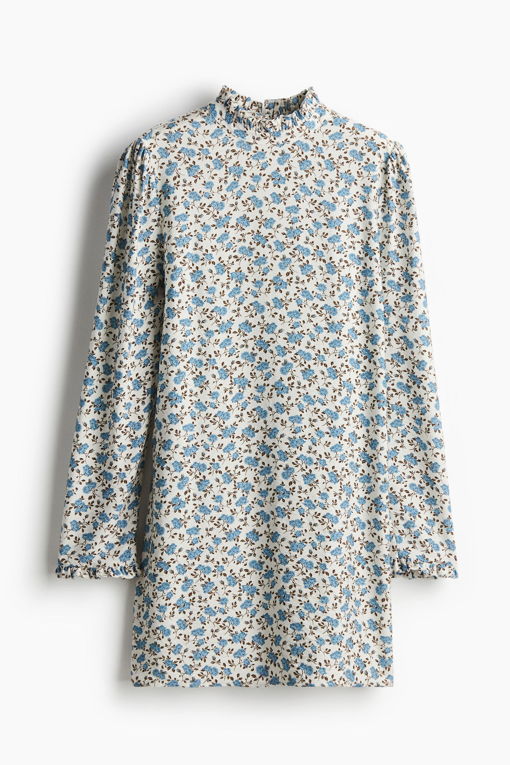 Vestido de punto con ribetes de volante - H&m фото 7