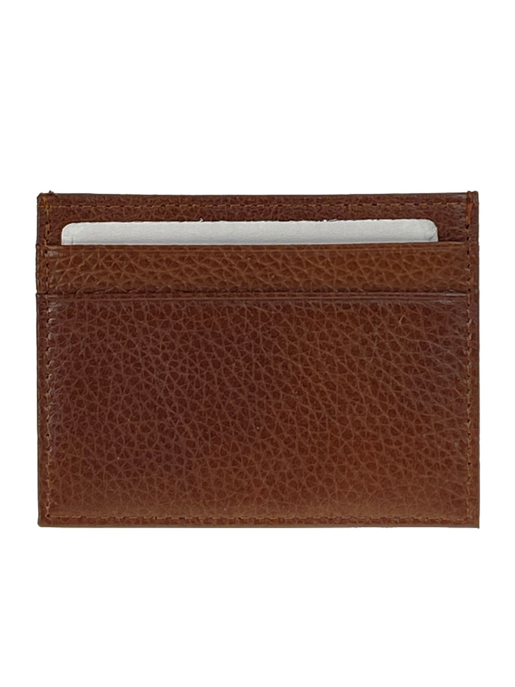 Картхолдер женский из натуральной кожи для пластиковых карт, цвет коричневый