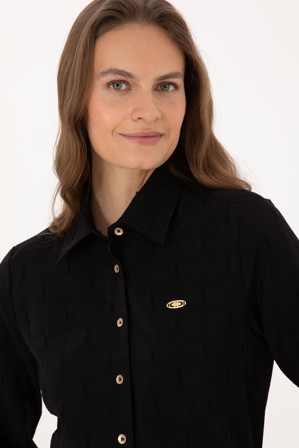 Kad_n Siyah Uzun Kollu G_mlek - U.s. polo assn фото 2