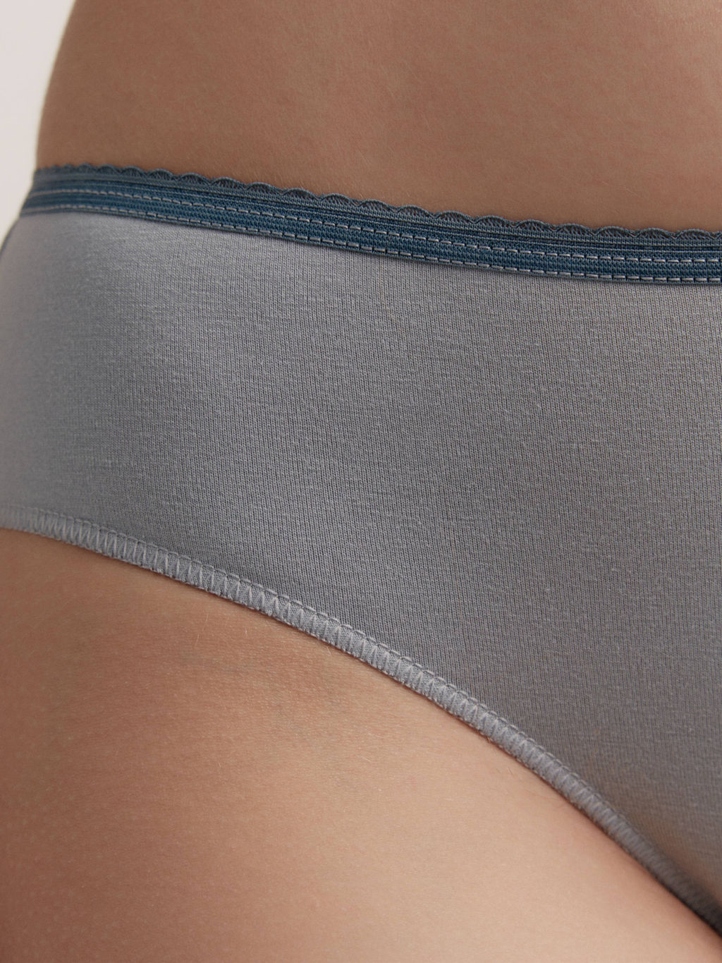 CONTE BASIC COLLECTION LB 2002.11 (пакет) Трусы женские grey-blue