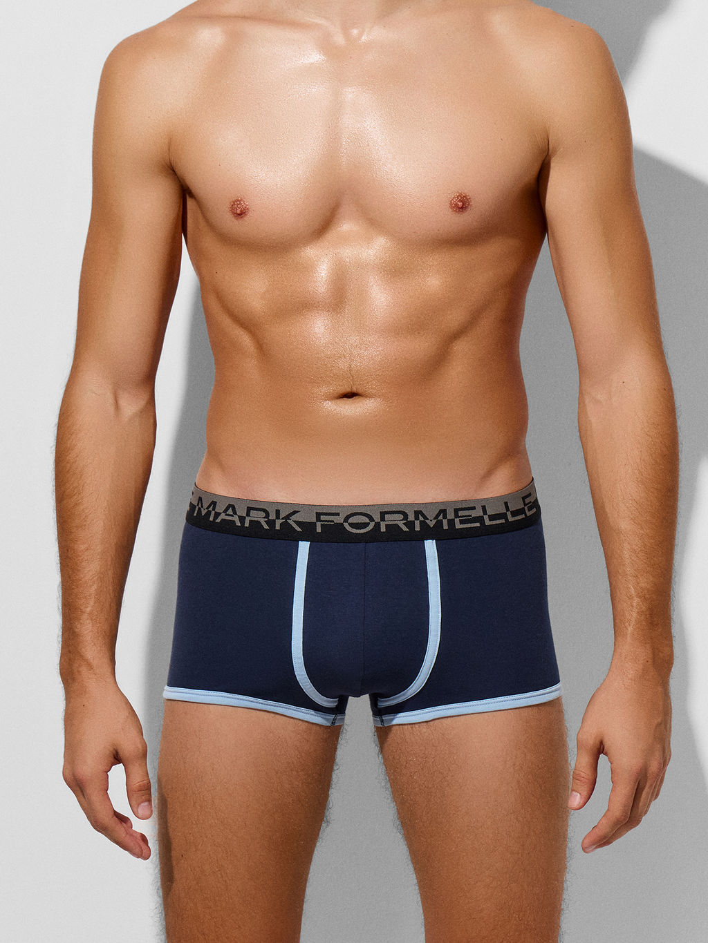 Цена за 2 штуки! Трусы боксеры мужские синие