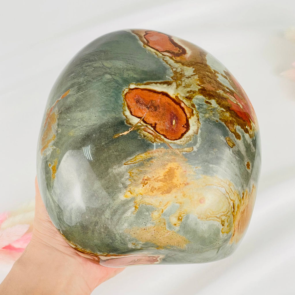 Полированная океаническая Яшма - Радуга самоцветов фото 3