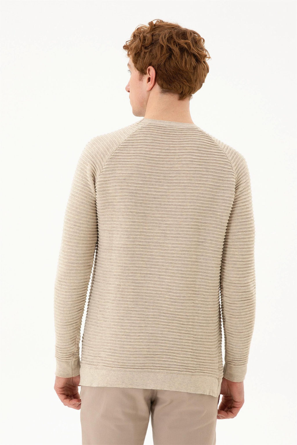 Мужской свитер из каменного меланжа Неожиданная скидка в корзине - U.s. polo assn фото 5