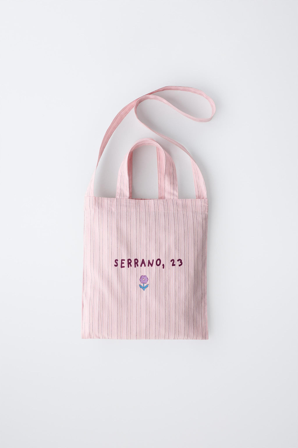 STRIPED TOTE BAG