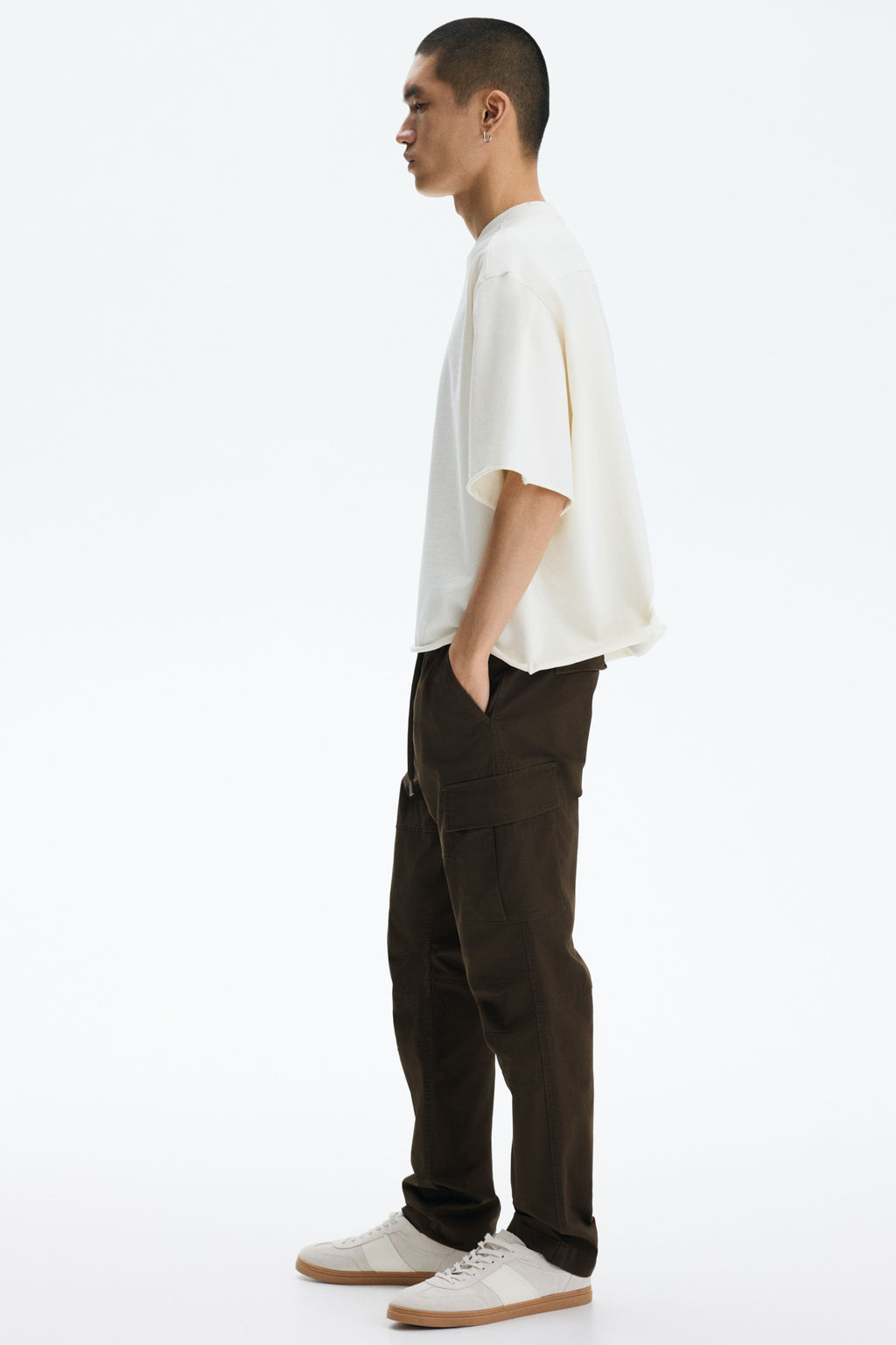 Pantal?n cargo Slim Fit - H&m фото 6