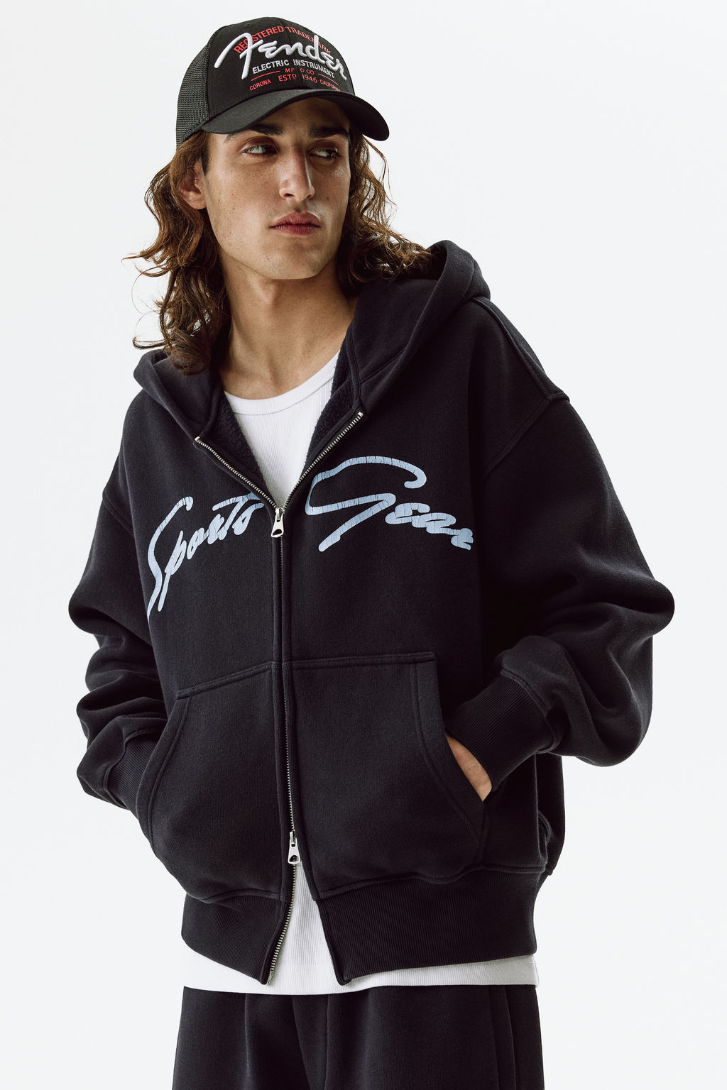 Chaqueta sudadera con capucha Oversized Fit - H&m фото 3