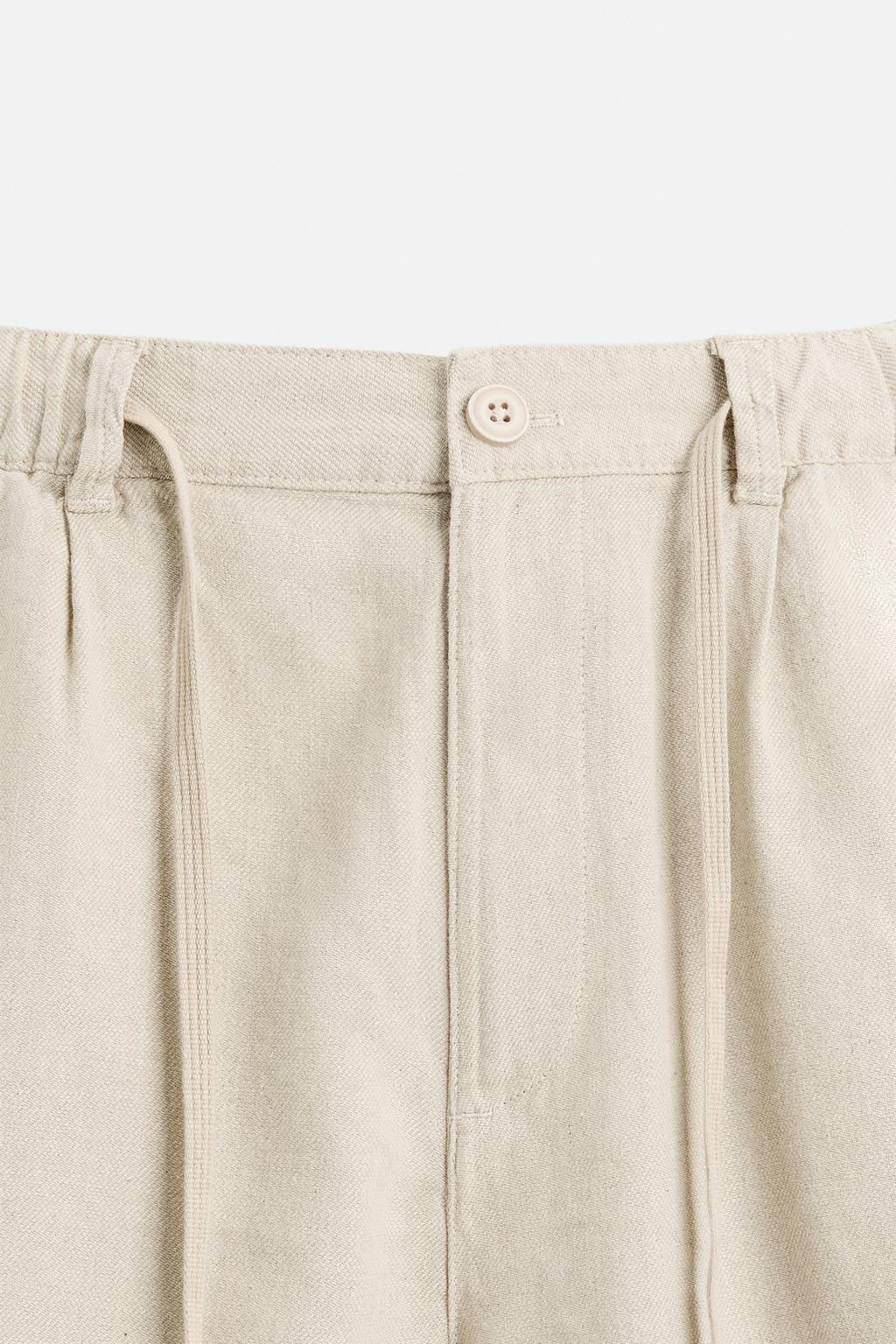 BERMUDA SHORTS LINEN BLEND - Zara фото 8