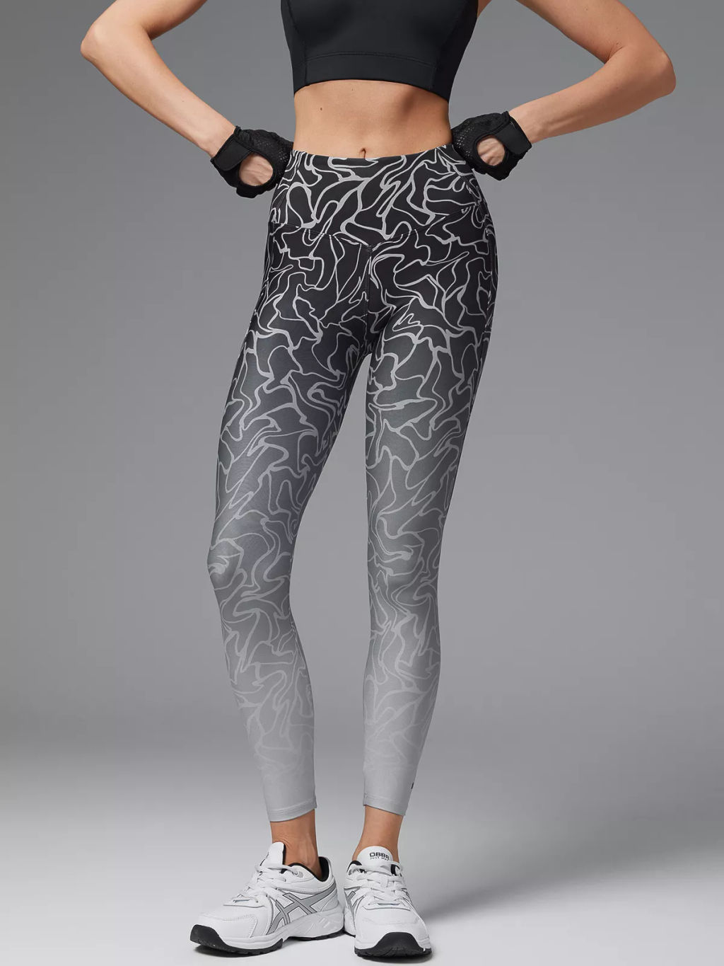 *Леггинсы спортивные с принтом