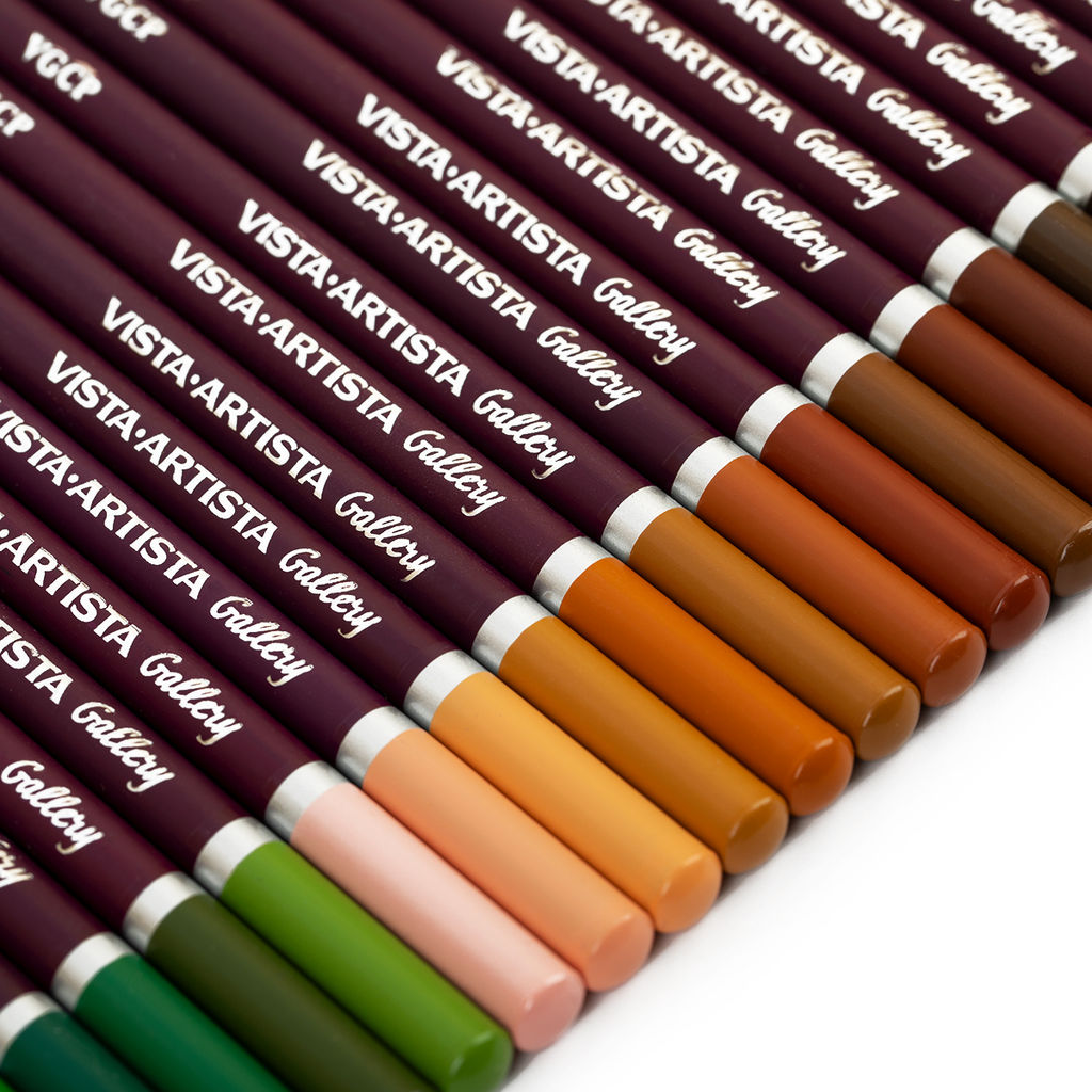VISTA-ARTISTA Gallery VGCPP-72 Набор цветных карандашей заточенный 72 цв. подарочная упаковка