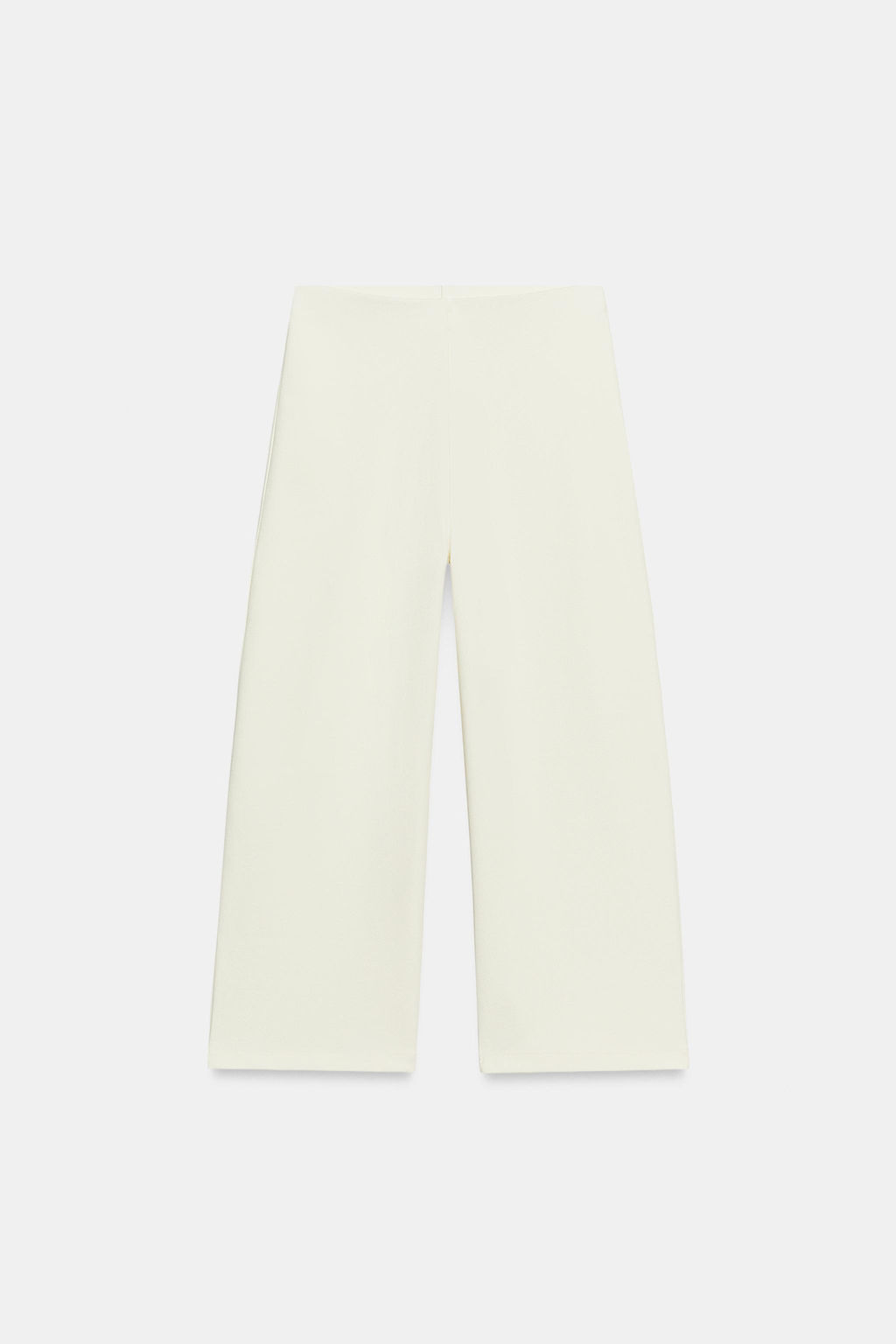 PANTAL?N ANCHO / Crudo medio - Zara фото 5