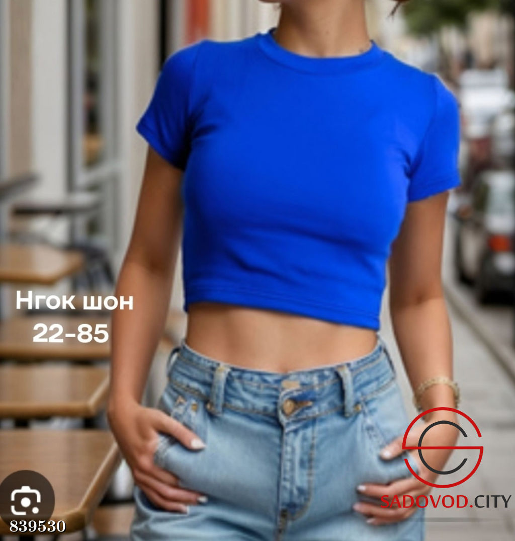 Топик женский однотонный - Bruno фото 8