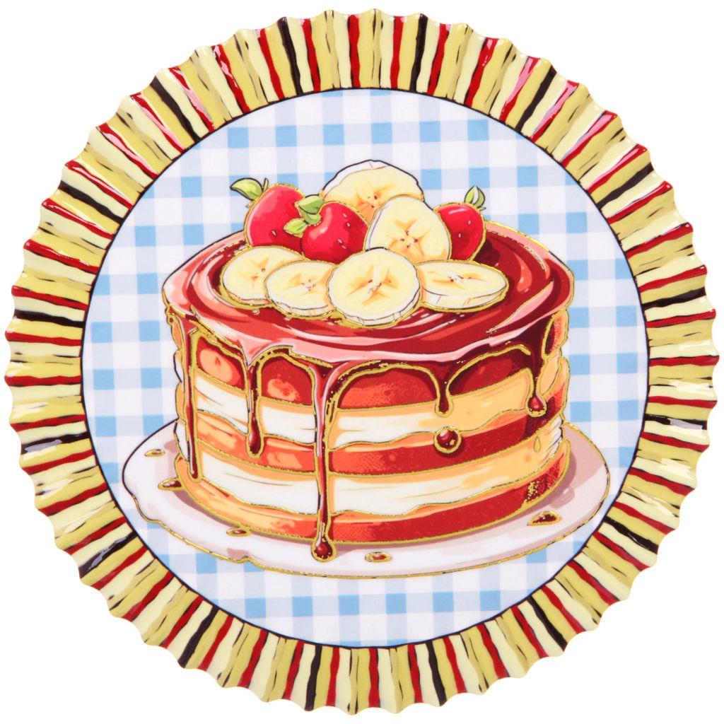 Подставка керамическая 18 см "Торт"