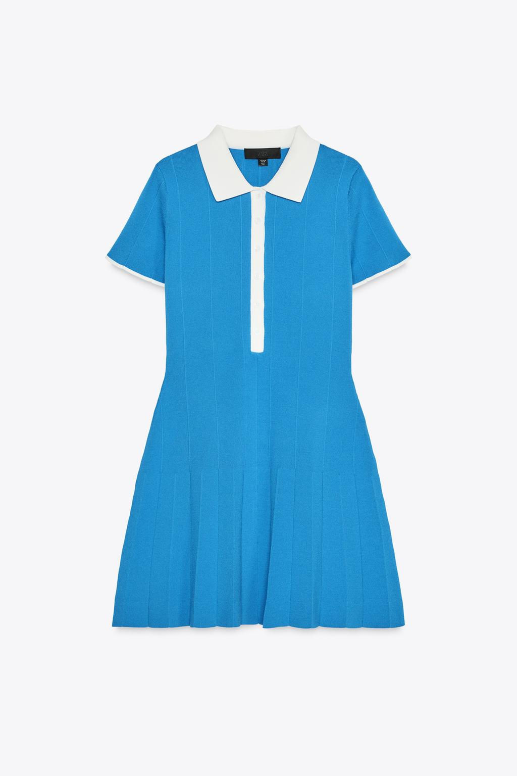 KNIT SHIRT DRESS - Zara фото 5