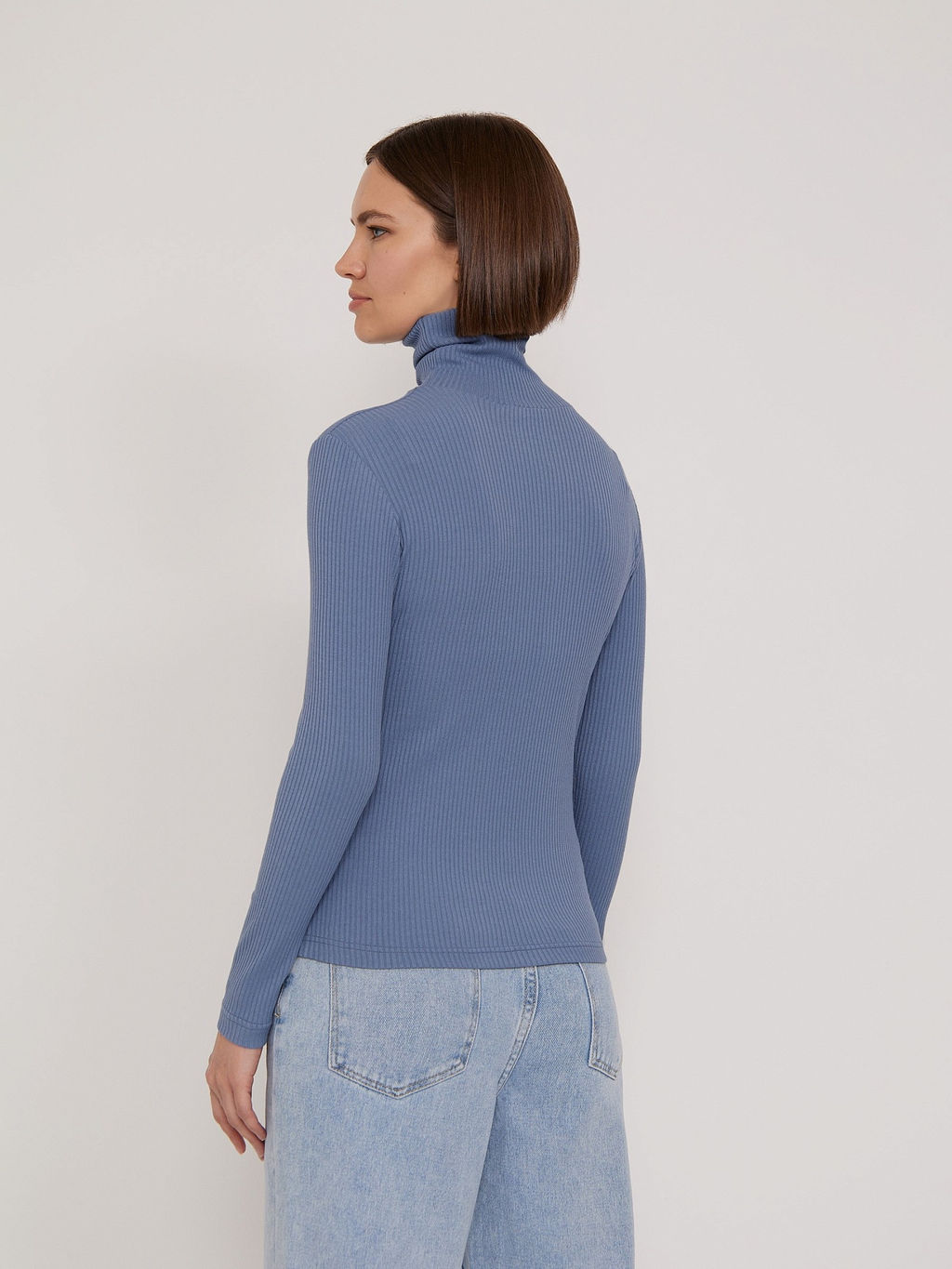 Трикотажная водолазка B2285/tuman